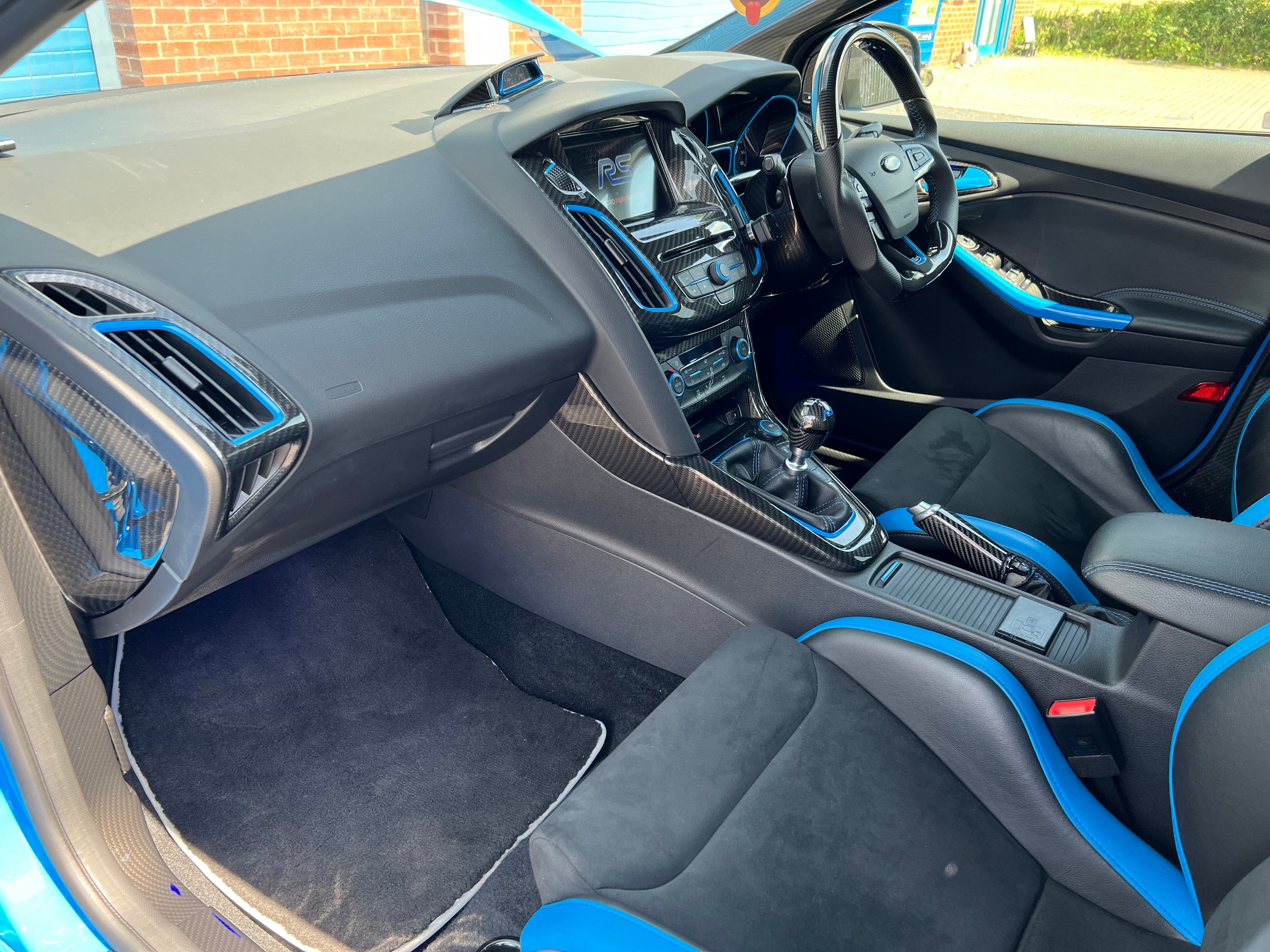 Mk3.5 Focus RS/ST - Carbon Hydrodipped Full Exchange Basis Interior Kit With Free Fitting - RHD