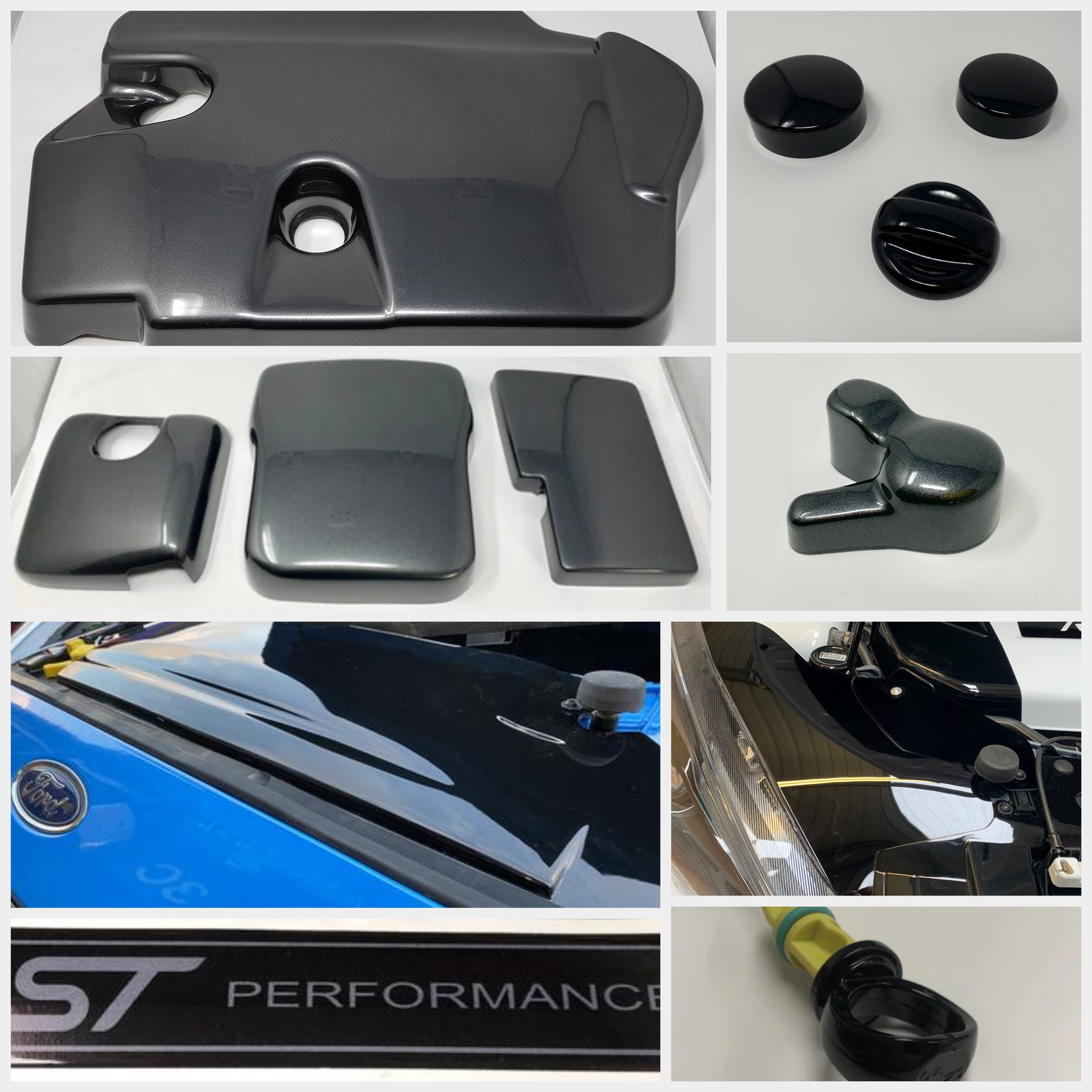 Proform Large Engine Bay Dress Up Bundle - Mk3.5 Focus ST Diesel (Painted Finishes)