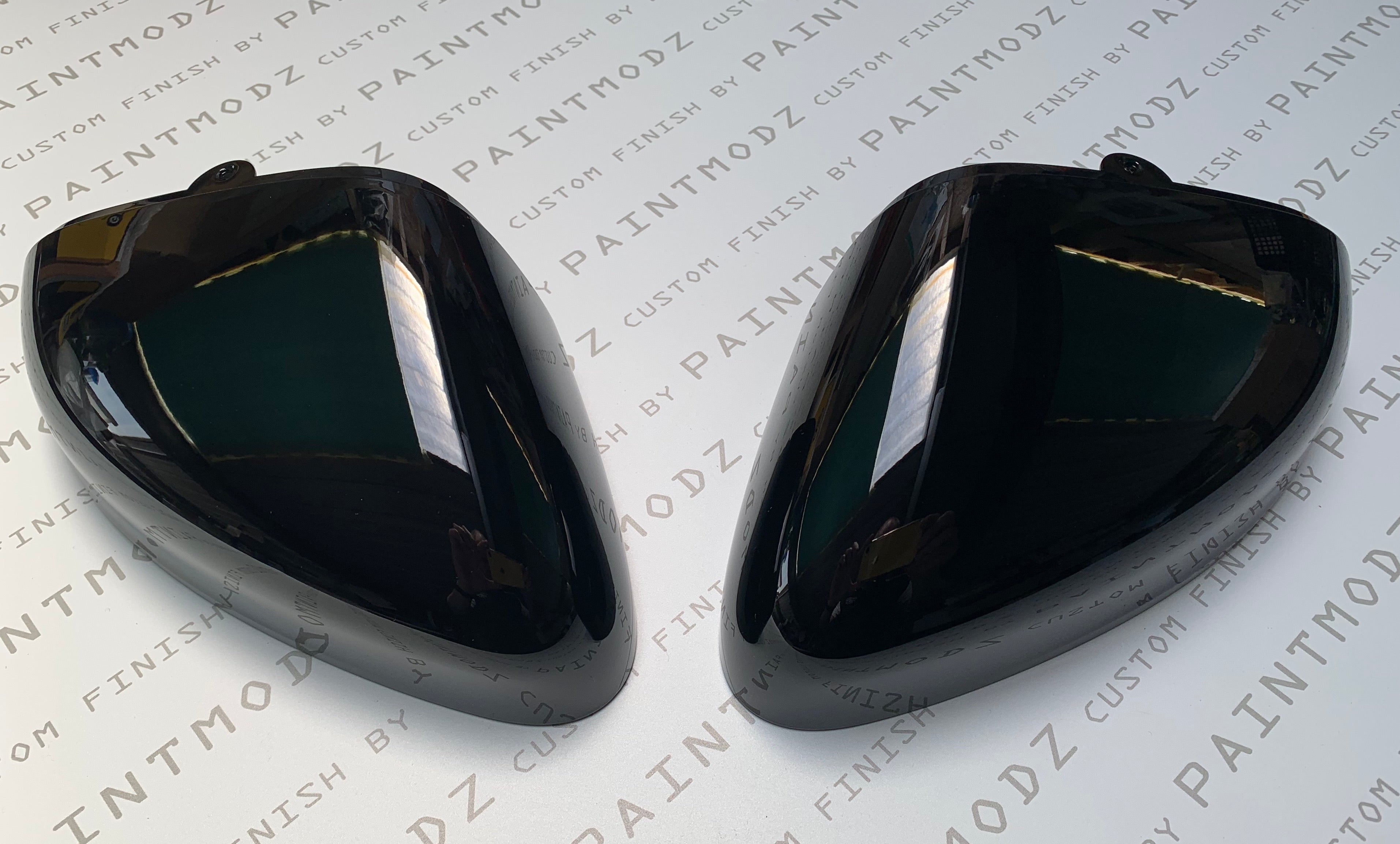 Mirror Caps Ford Fiesta Mk8/8.5, Puma Mk2 - Painted Gloss Black