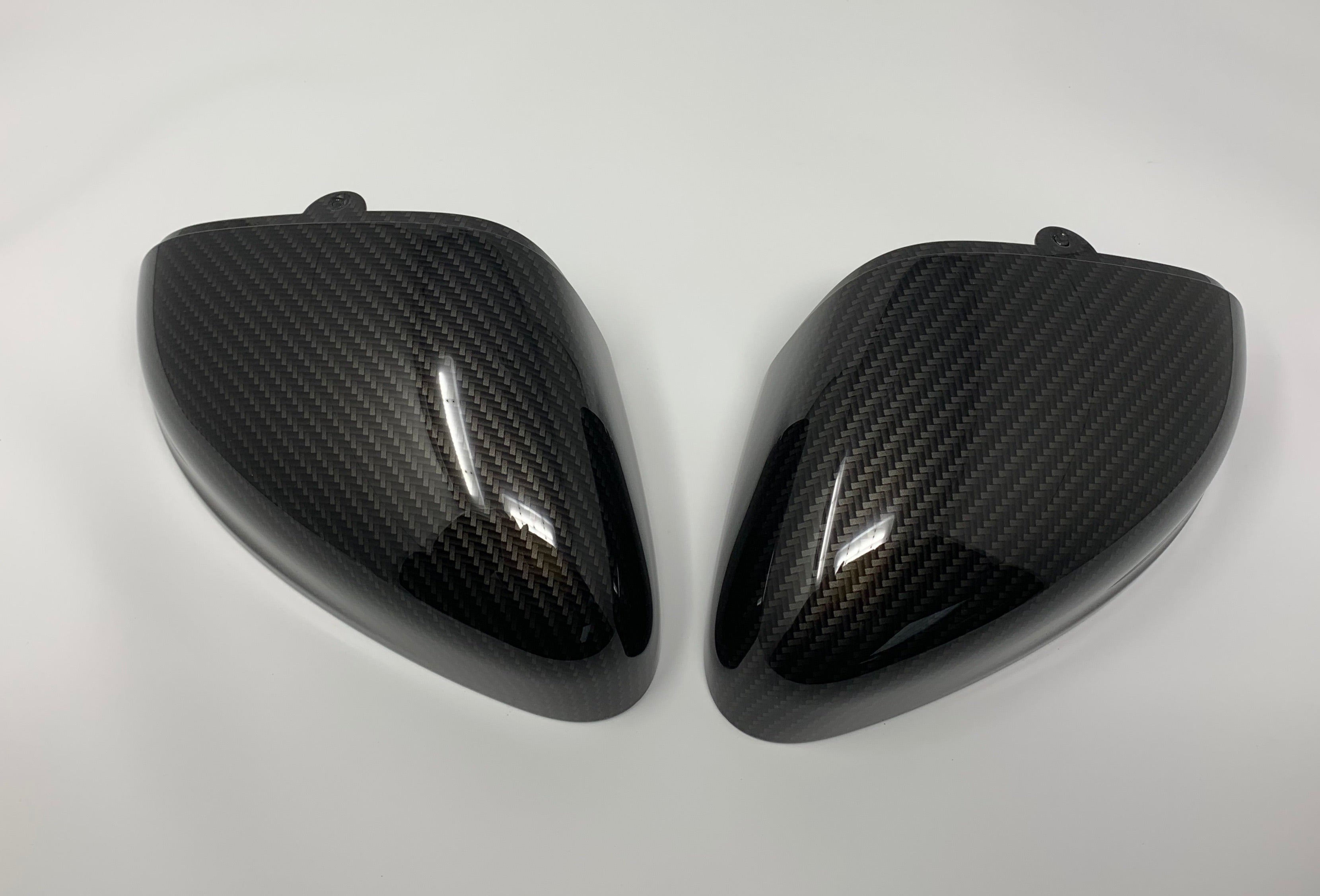 Mirror Caps Ford Fiesta Mk8/8.5, Puma Mk2 - Carbon Fiber Effect Hydrodipped