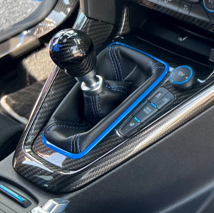 Genuine Ford Mk3.5 Focus Gear Gaiter Ring - Painted Nitrous Blue