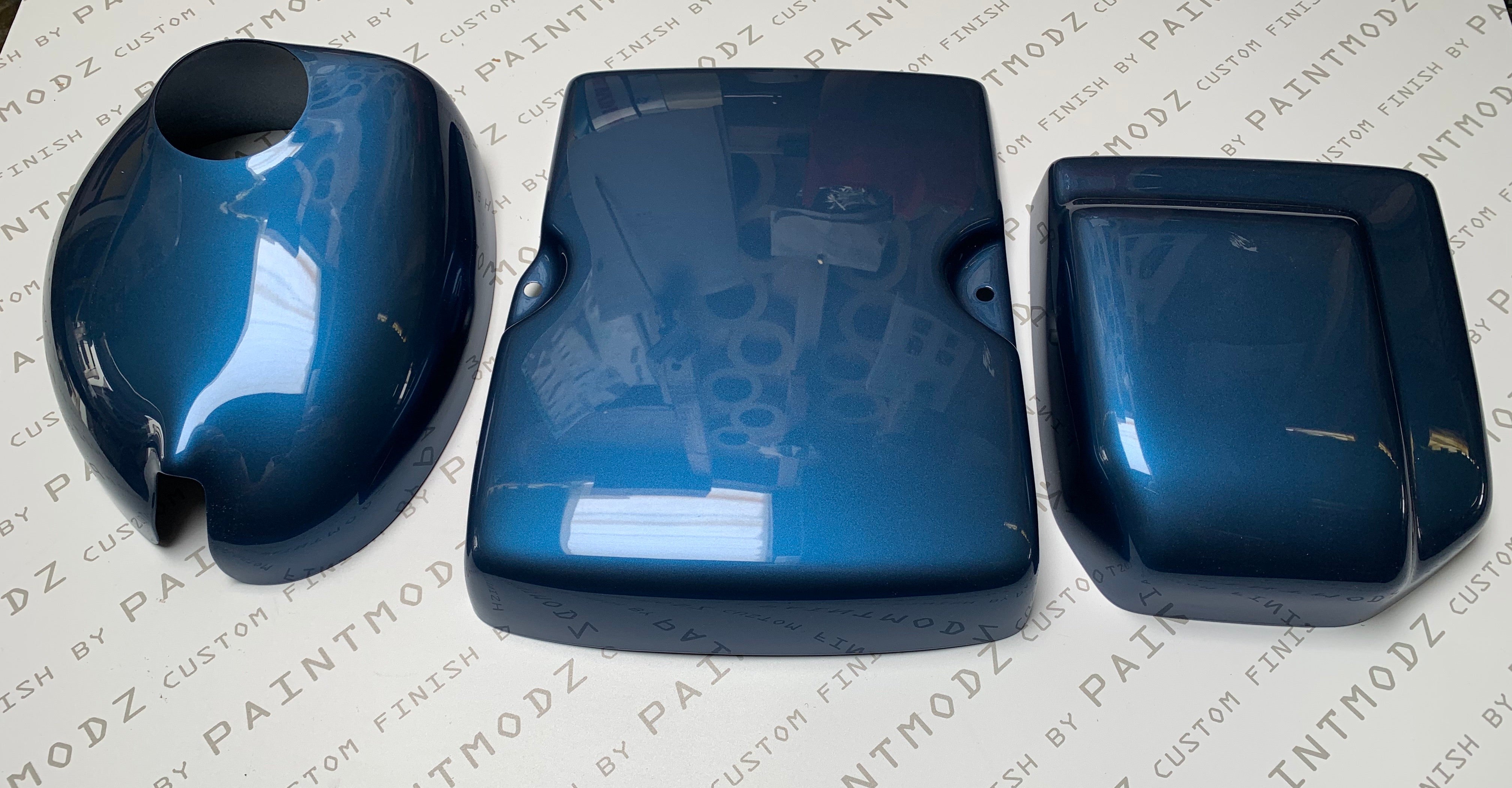 Engine Bay Dress Up Kit - Mk8/8.5 Fiesta / Mk2/2.5 Puma - Painted New Performance Blue