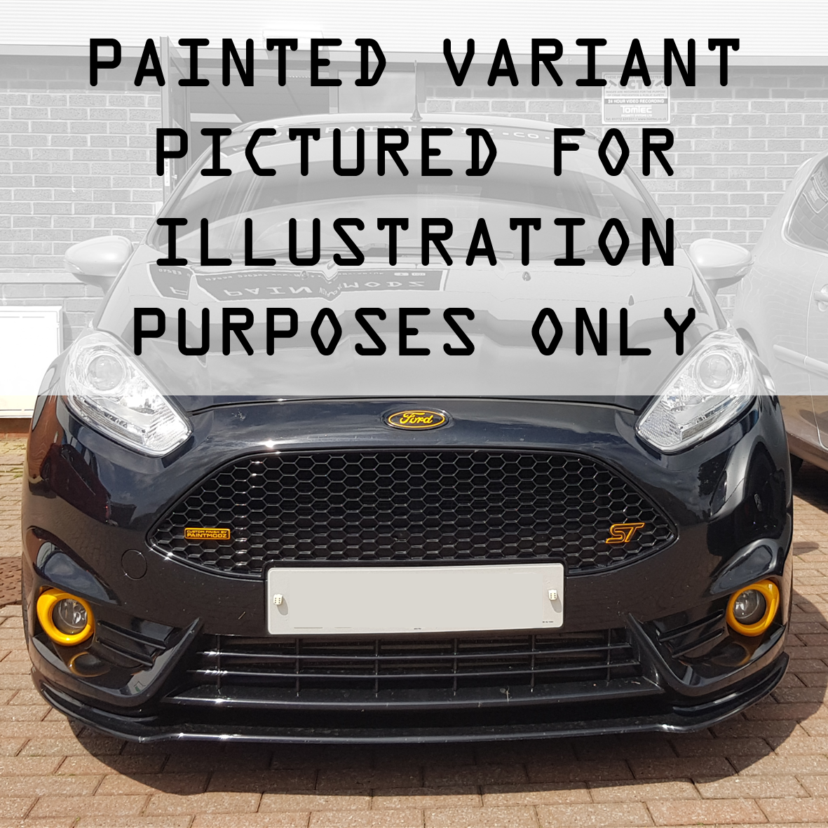 Proform Fog Light Trims - Mk7.5 Fiesta ST180 (Plastic Finishes)