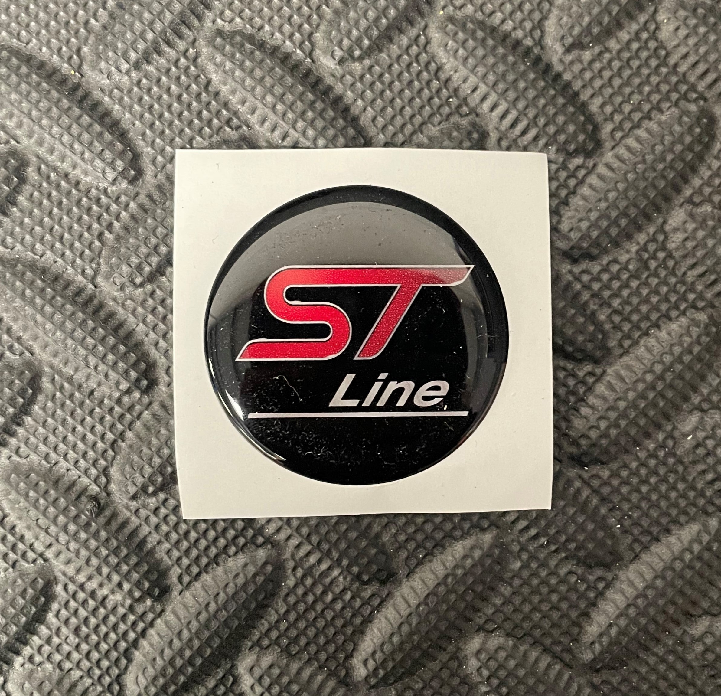 Badge gel circulaire ST/RS 43 mm