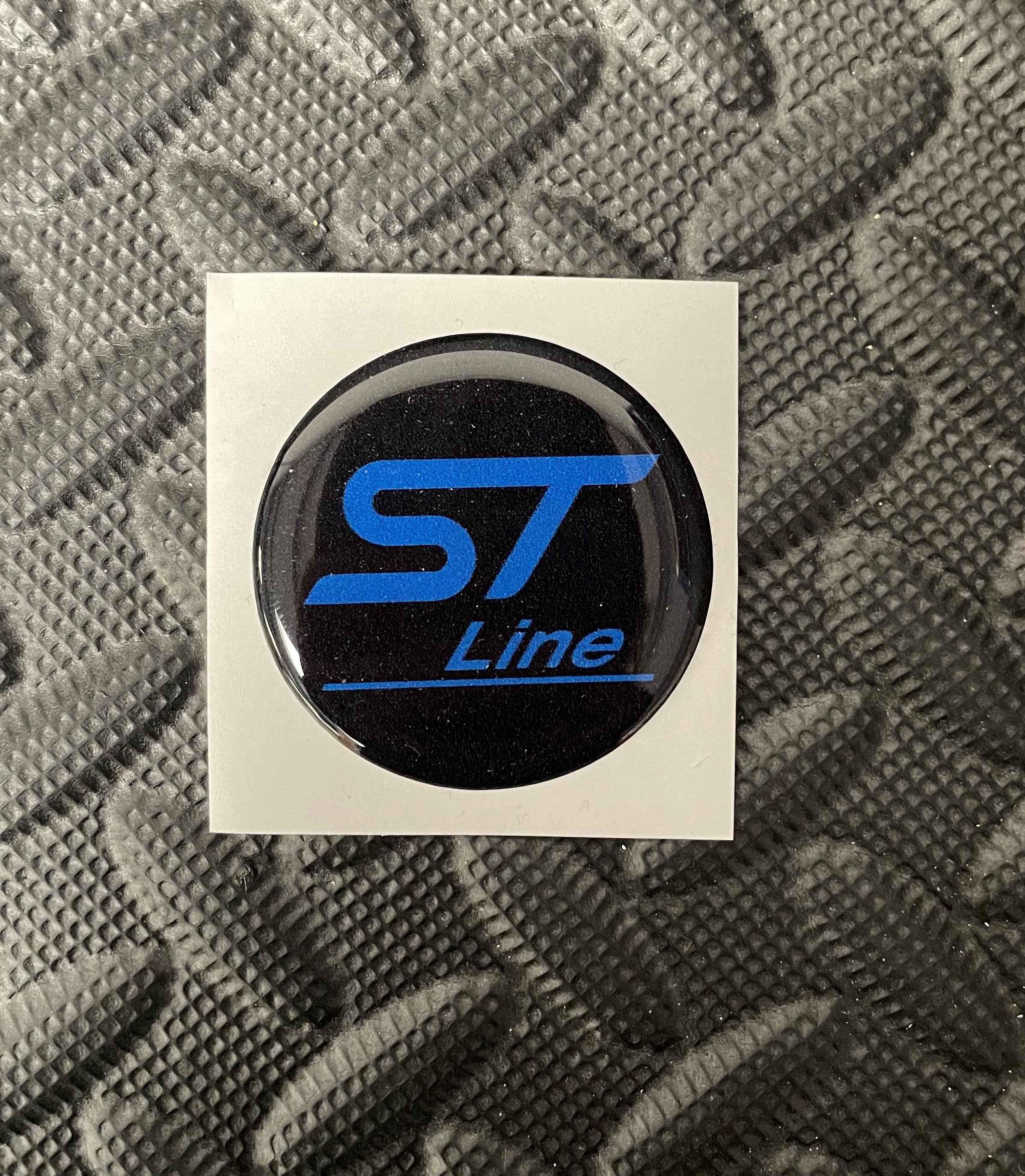Badge gel circulaire ST/RS 43 mm