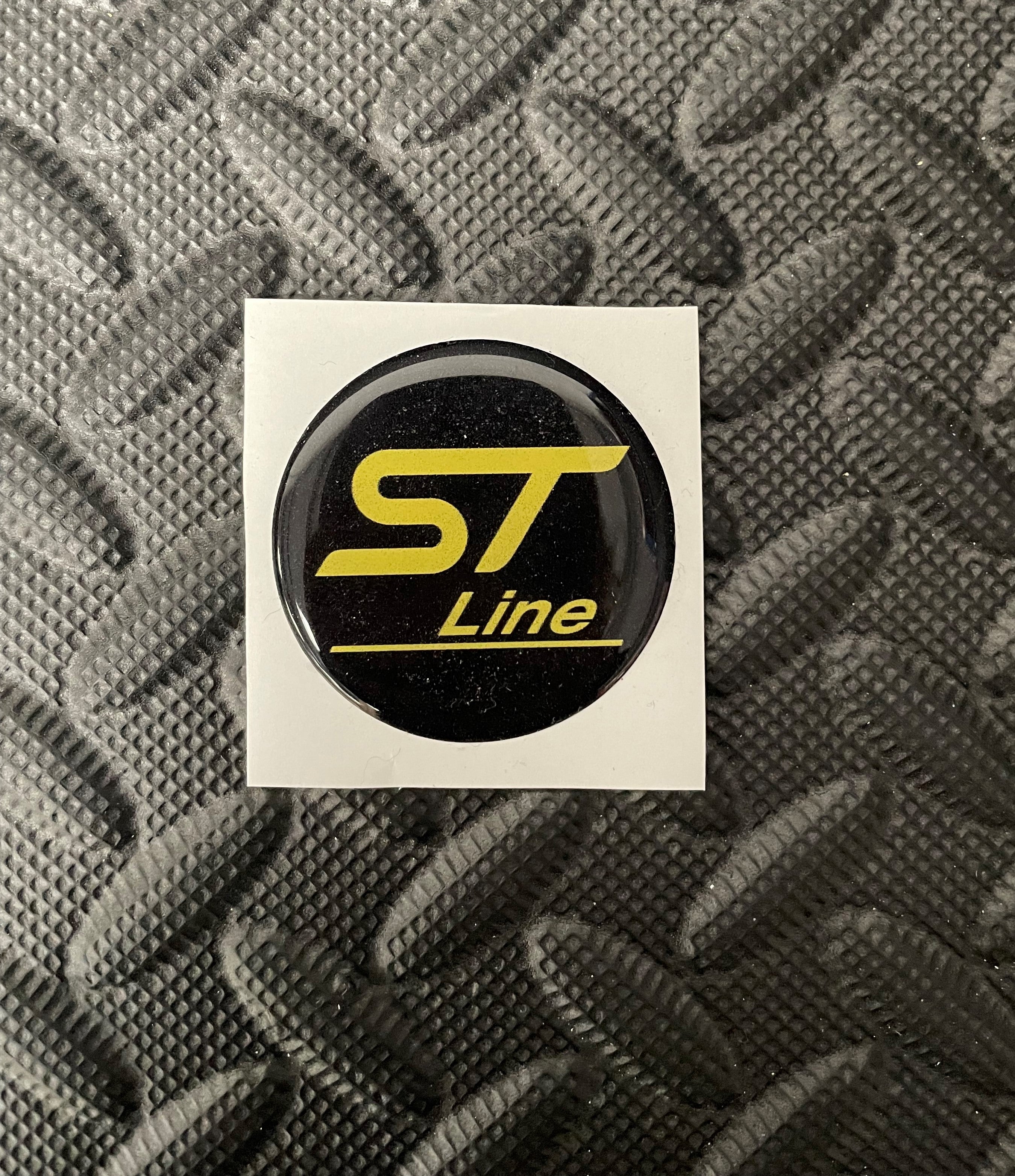 Badge gel circulaire ST/RS 43 mm