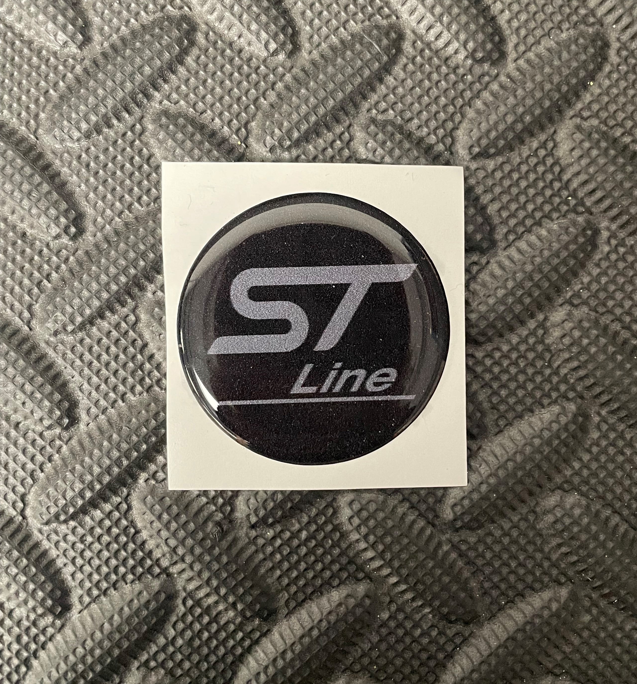 Badge gel circulaire ST/RS 43 mm
