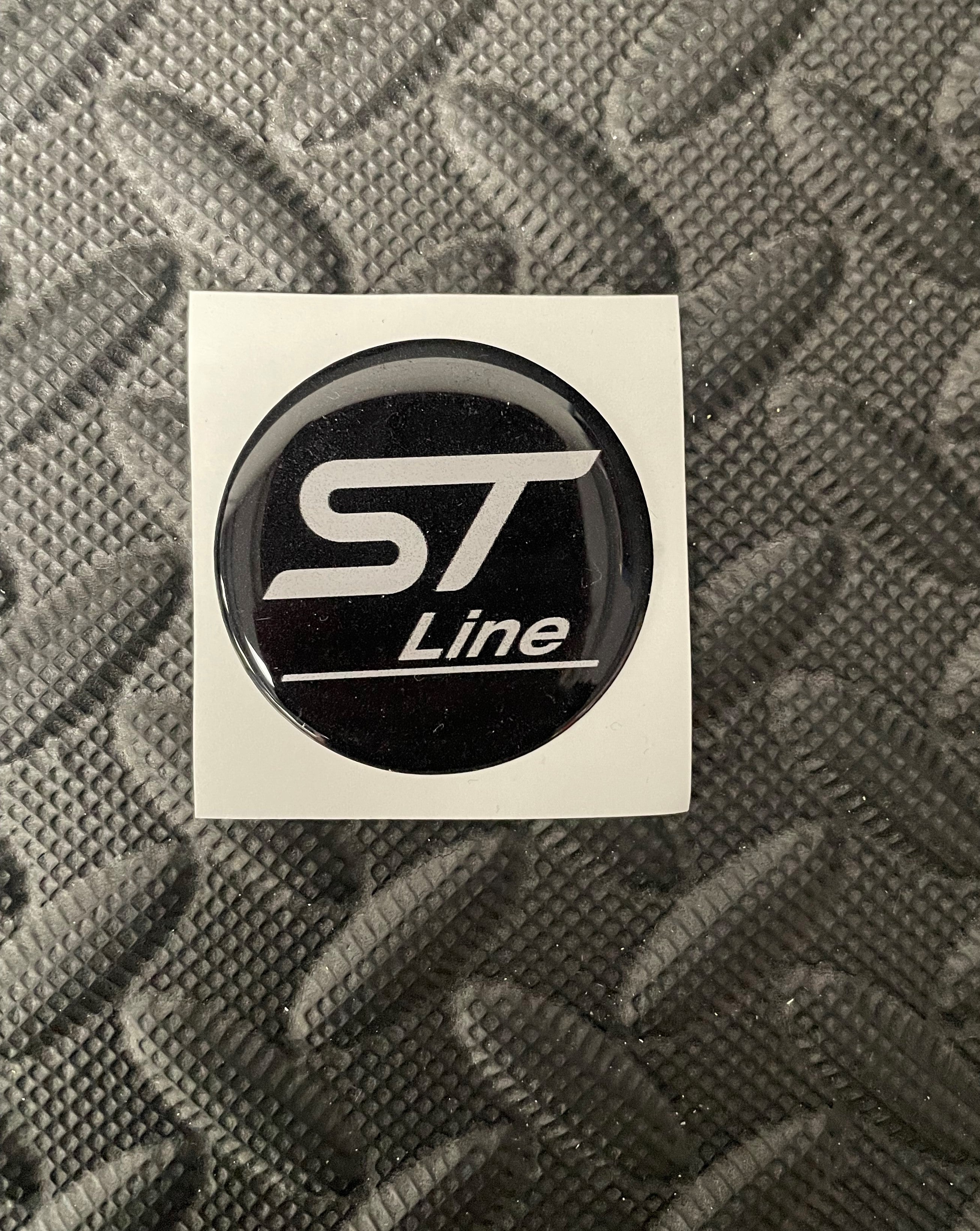 Badge gel circulaire ST/RS 43 mm