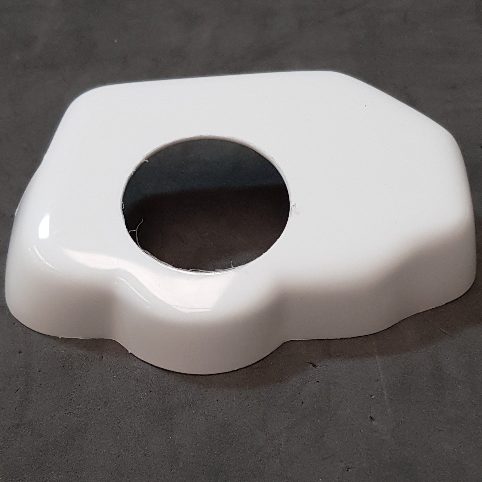 Proform Corsa D/E Brake Reservoir Cover - Gloss White Plastic