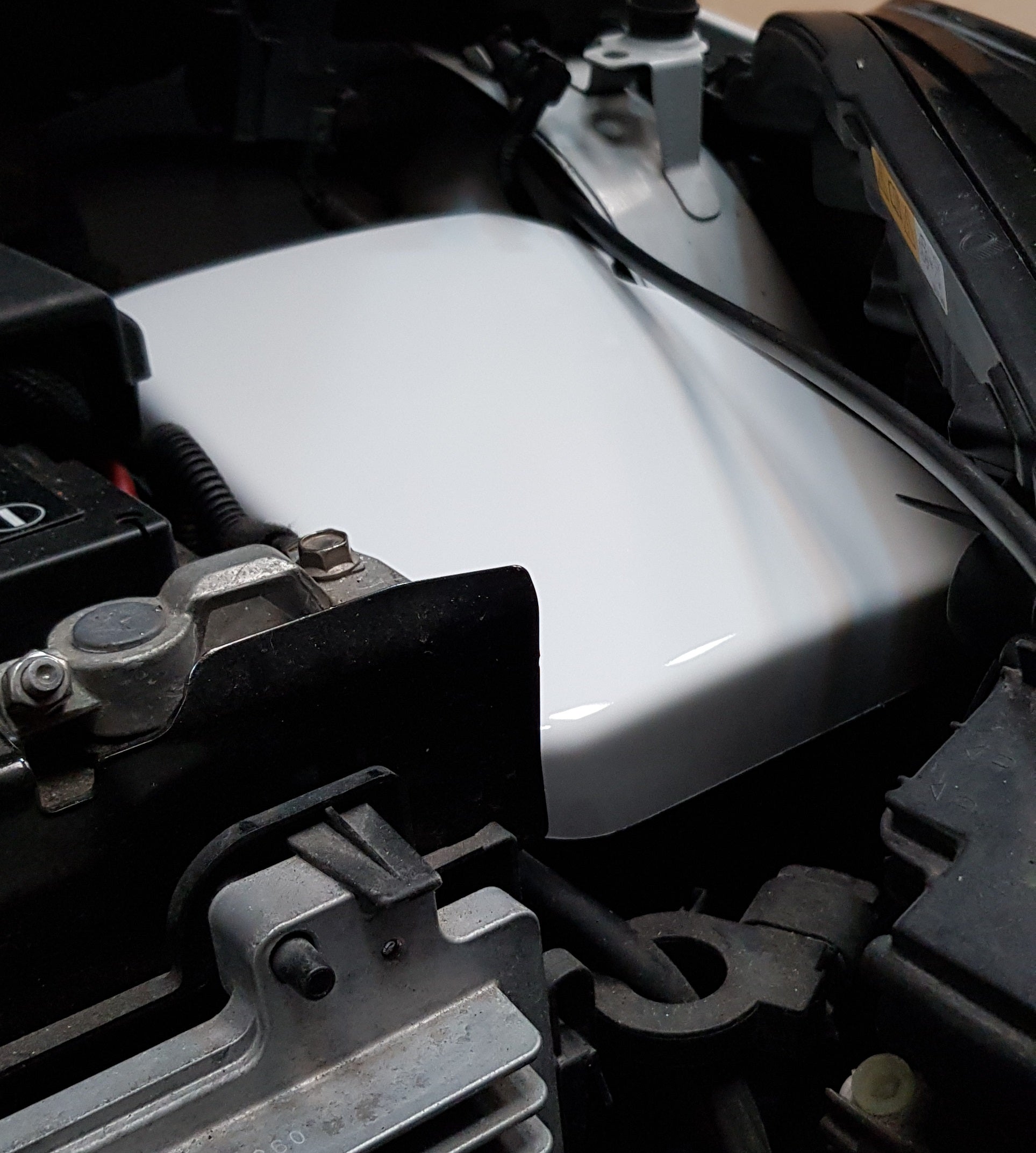 Proform Fuse Box Cover - Vauxhall / Opel Corsa E inc VXR OPC - Gloss White Plastic