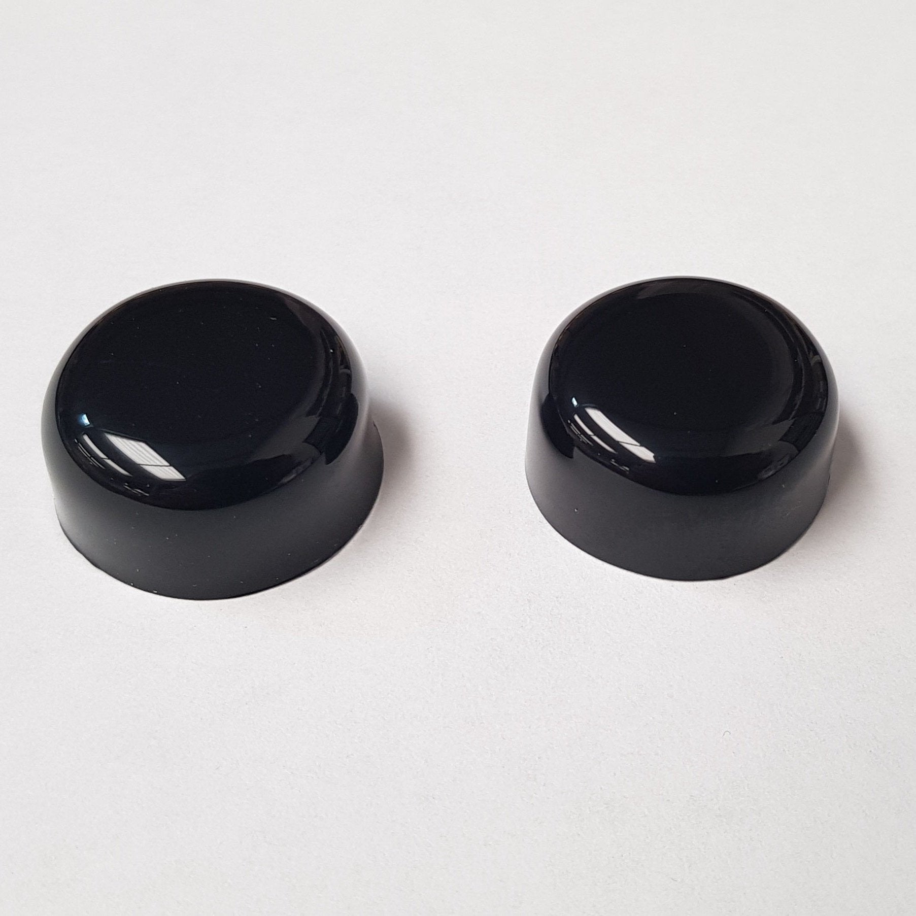 Proform Wiper Arm Bolt Rubber Covers - Gloss Black Plastic