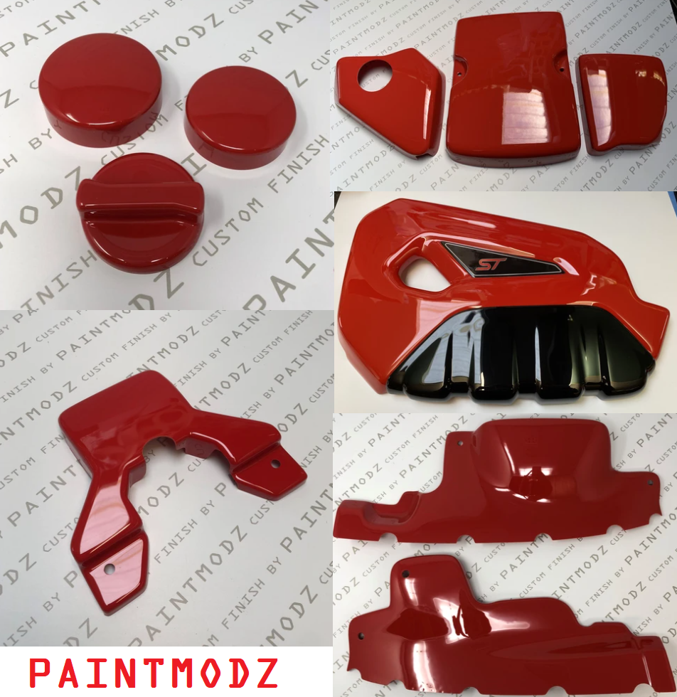 Proform Medium Engine Bay Dress Up Kit Bundle (Plastic Finishes) - Fiesta Mk7.5 ST180