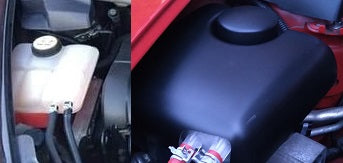 Proform-Kühlmitteldeckelabdeckung – Volvo C30/V50 Benzin (Kunststoffoberflächen)