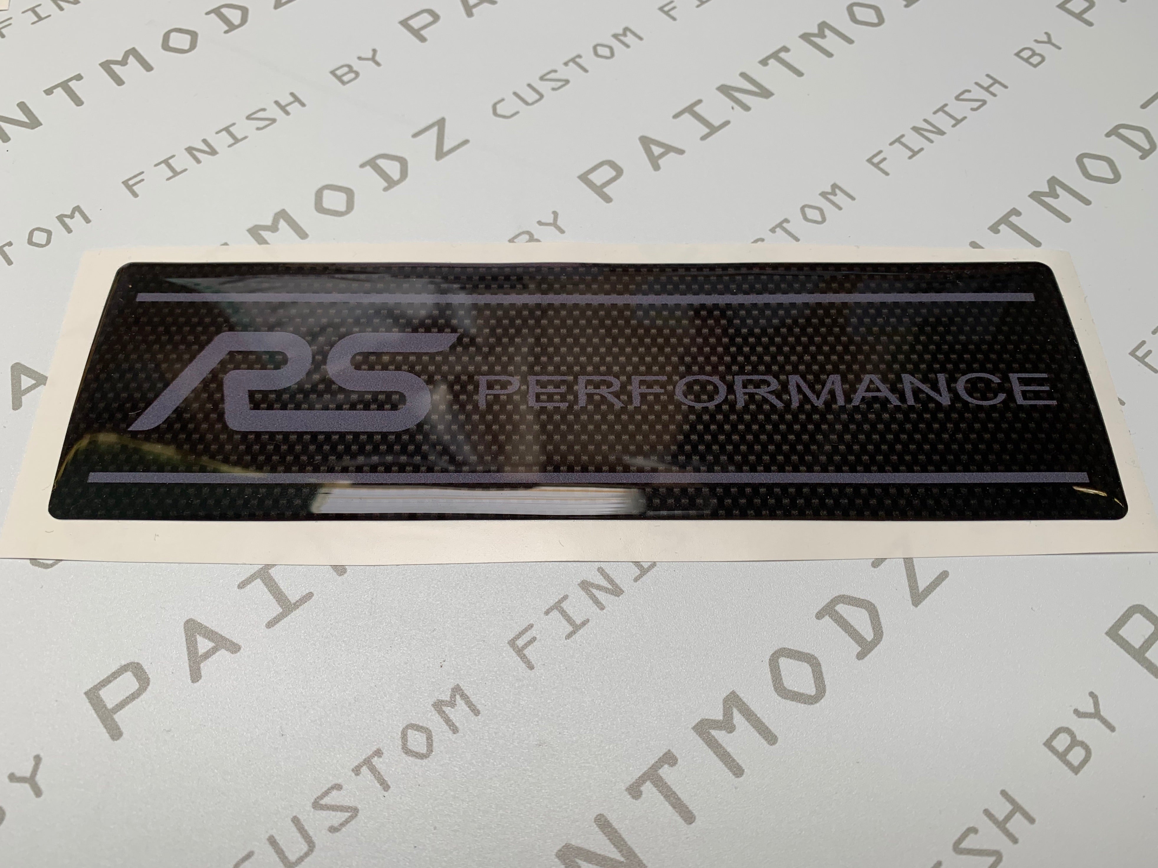 Badge en gel pour cache moteur - Focus RS MK3.5