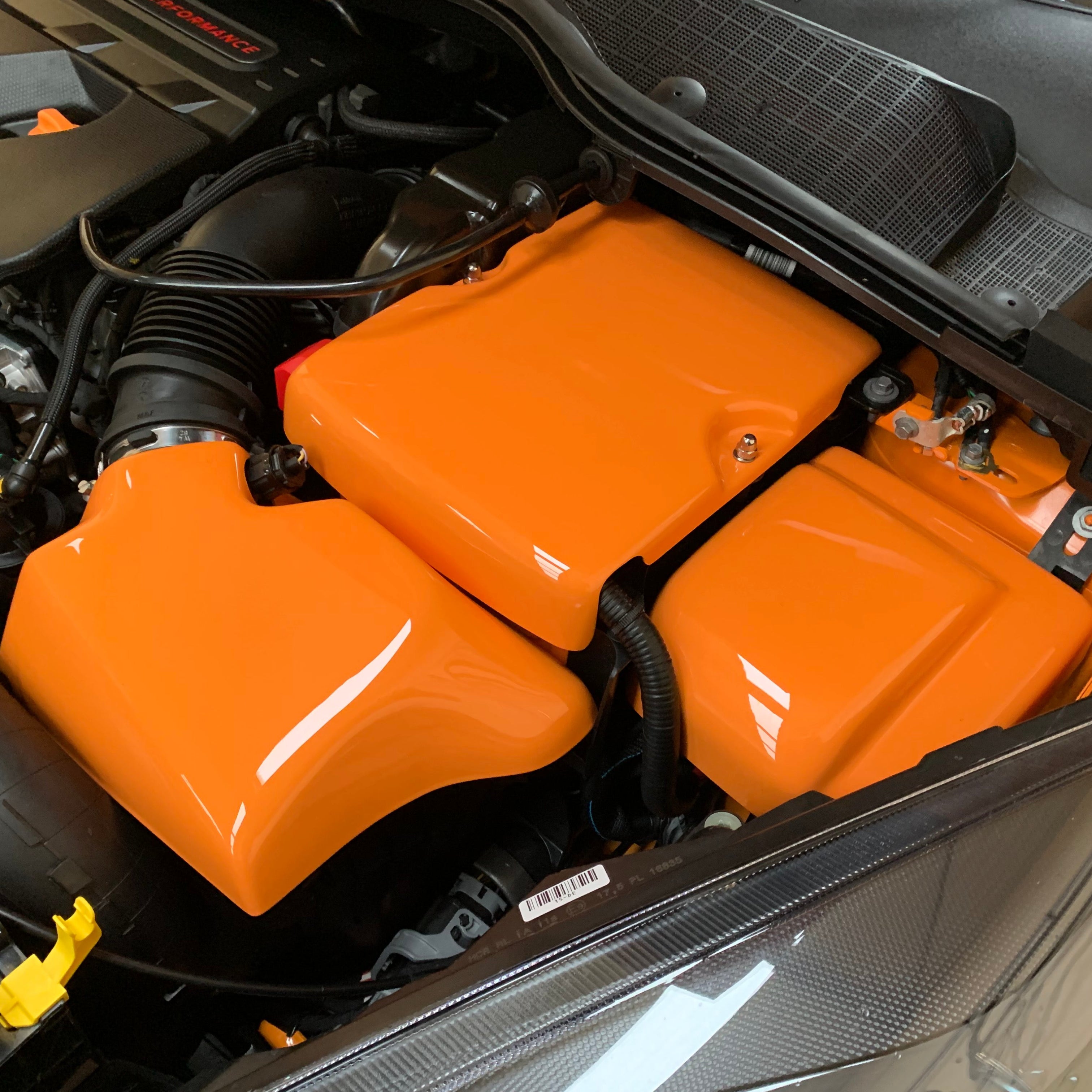 Proform Engine Bay Dress Up Kit - Mk8/8.5 Fiesta / Mk2/2.5 Puma - Painted Tief Orange