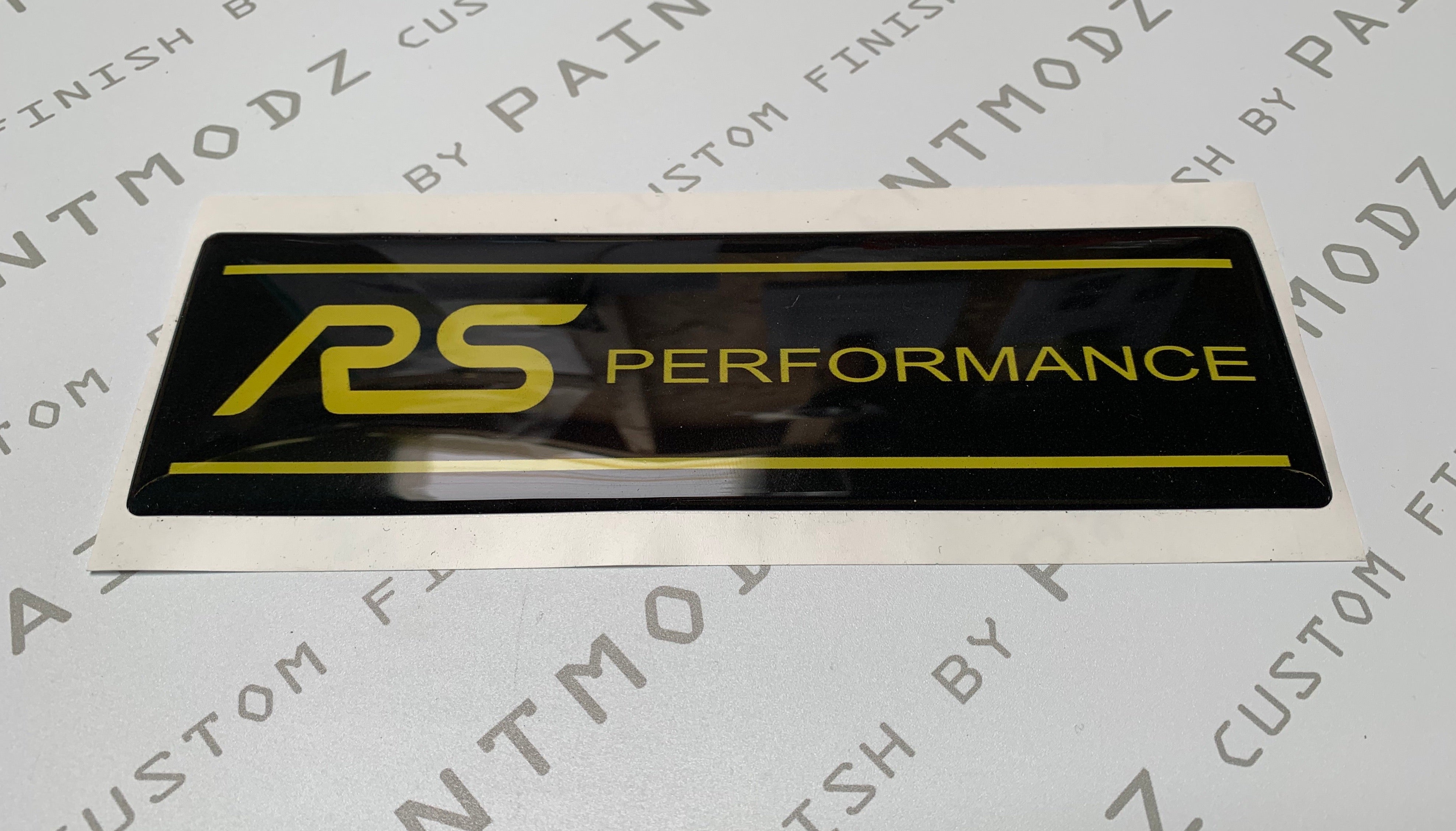 Badge en gel pour cache moteur - Focus RS MK3.5