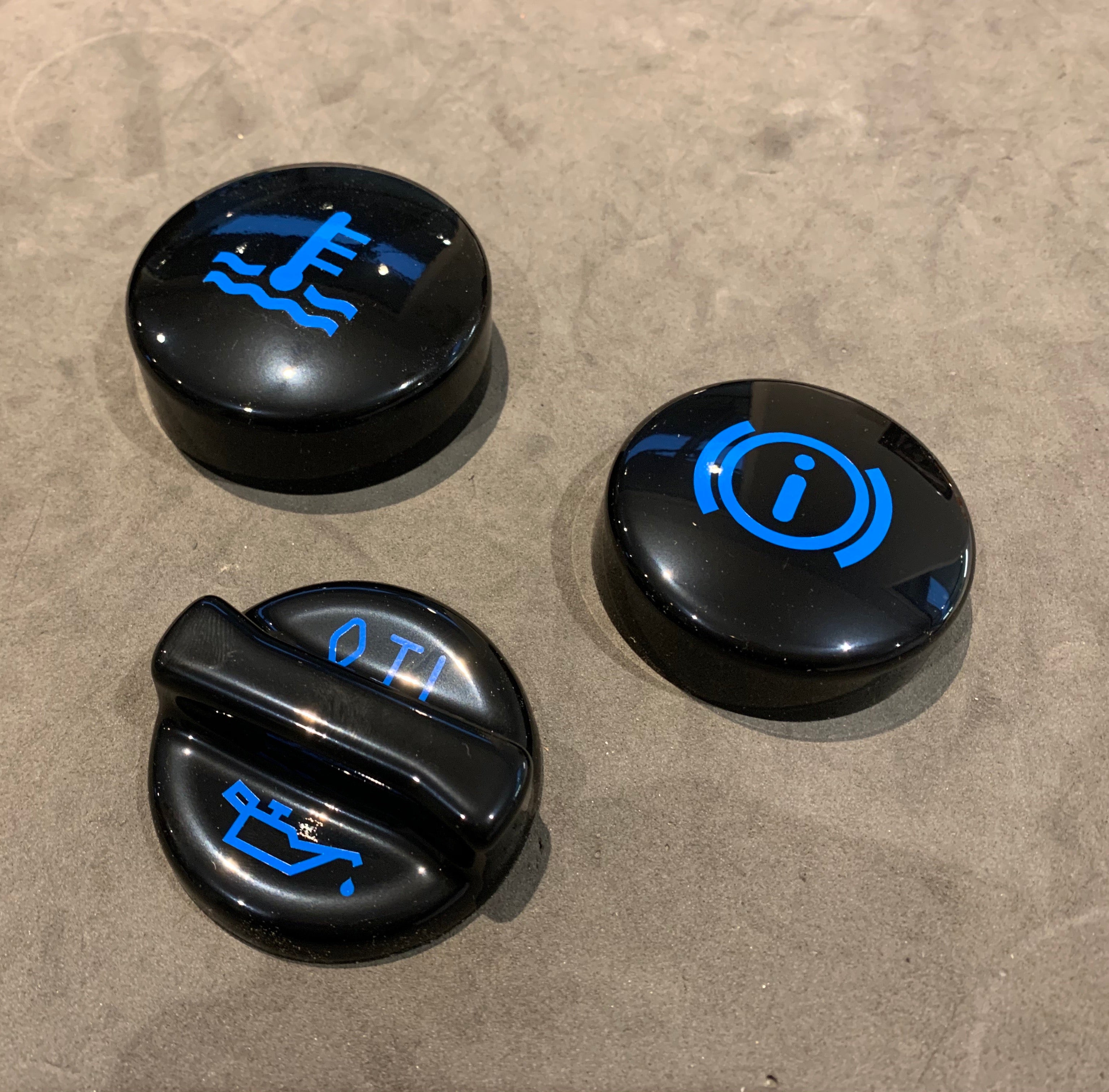 Custom Cap Vinyl Sticker Set