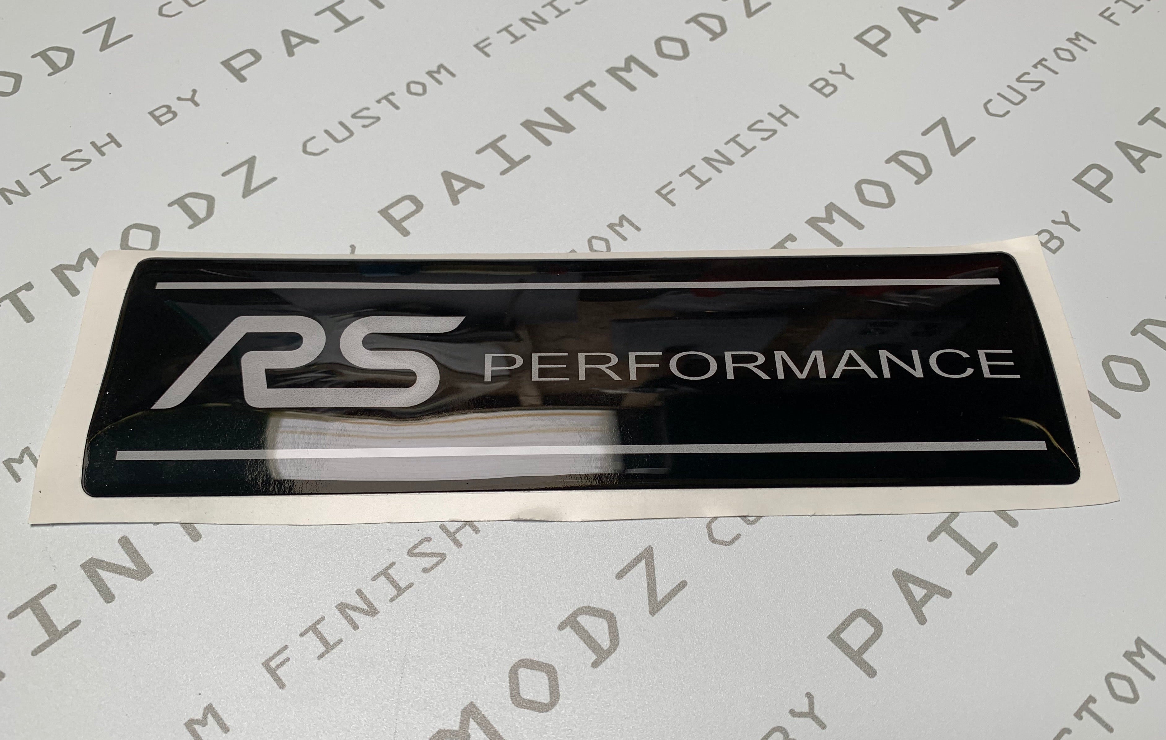 Badge en gel pour cache moteur - Focus RS MK3.5
