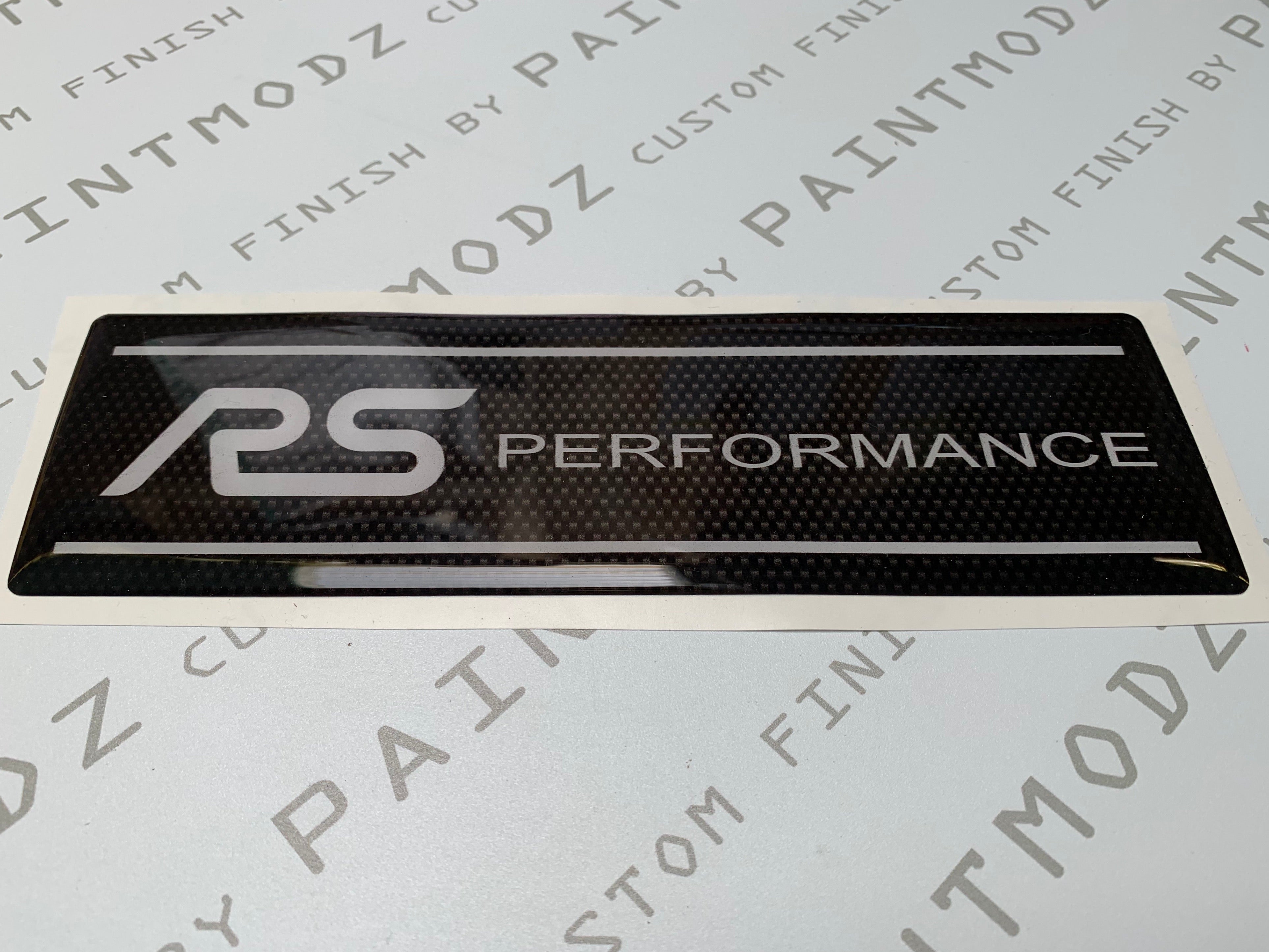 Badge en gel pour cache moteur - Focus RS MK3.5