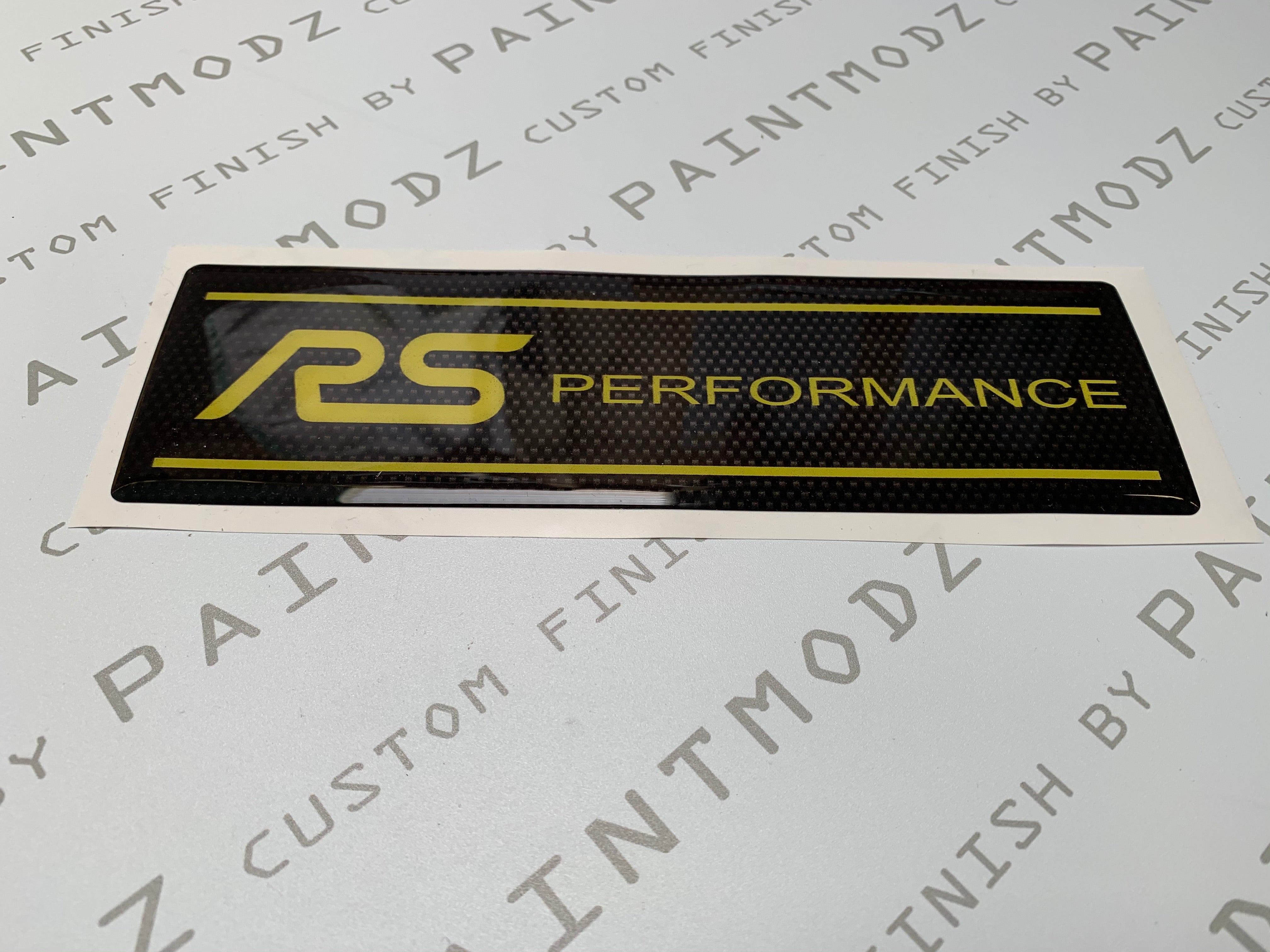 Badge en gel pour cache moteur - Focus RS MK3.5