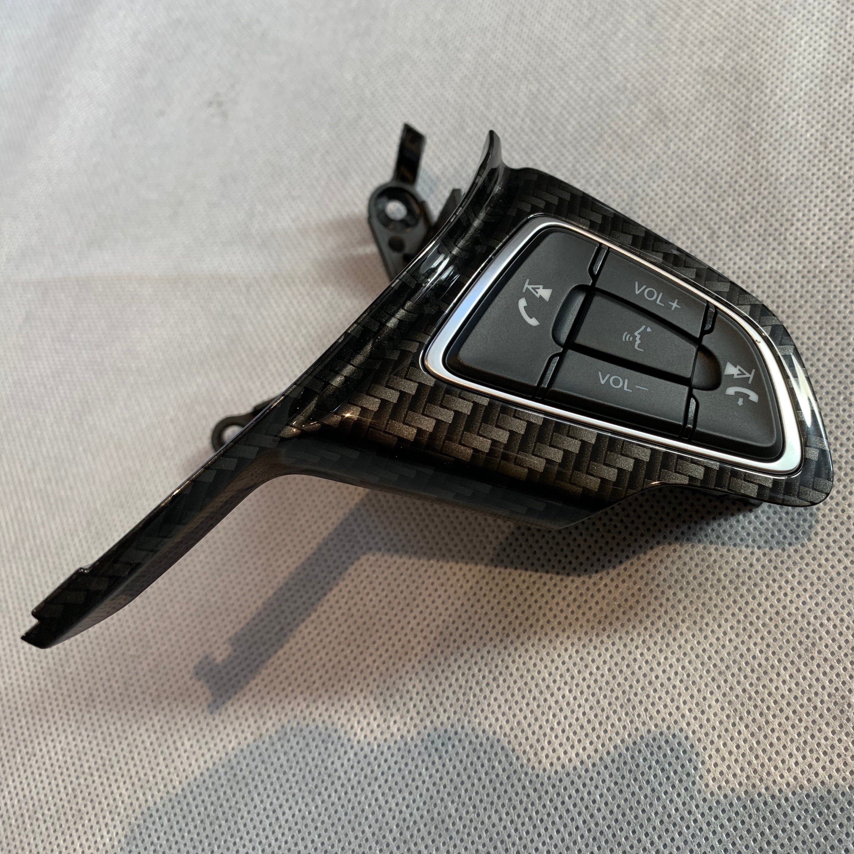 Boutons de volant Ford d'origine - Focus ST/RS MK3.5 (finitions peintes/hydrodipées)