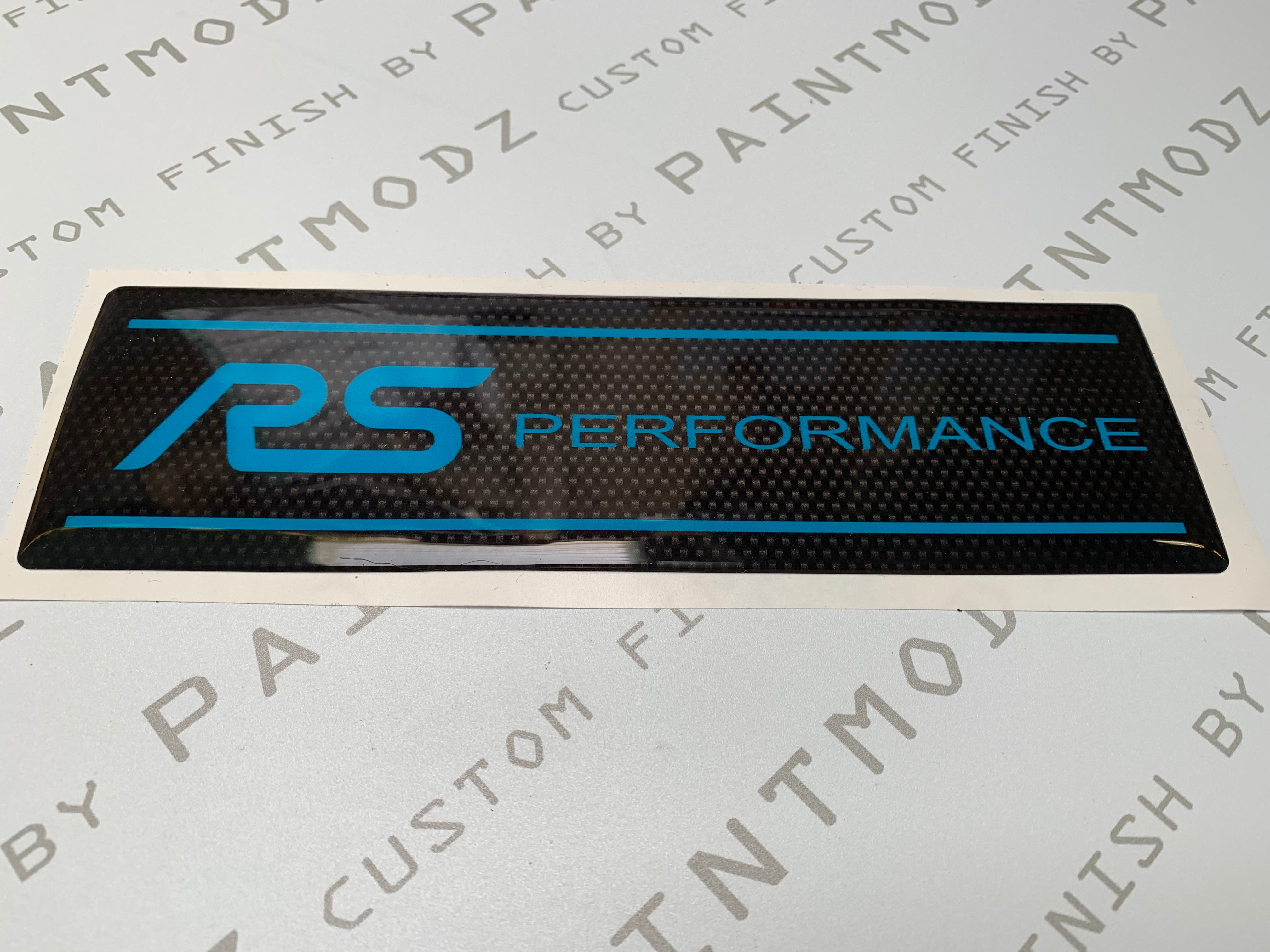 Badge en gel pour cache moteur - Focus RS MK3.5