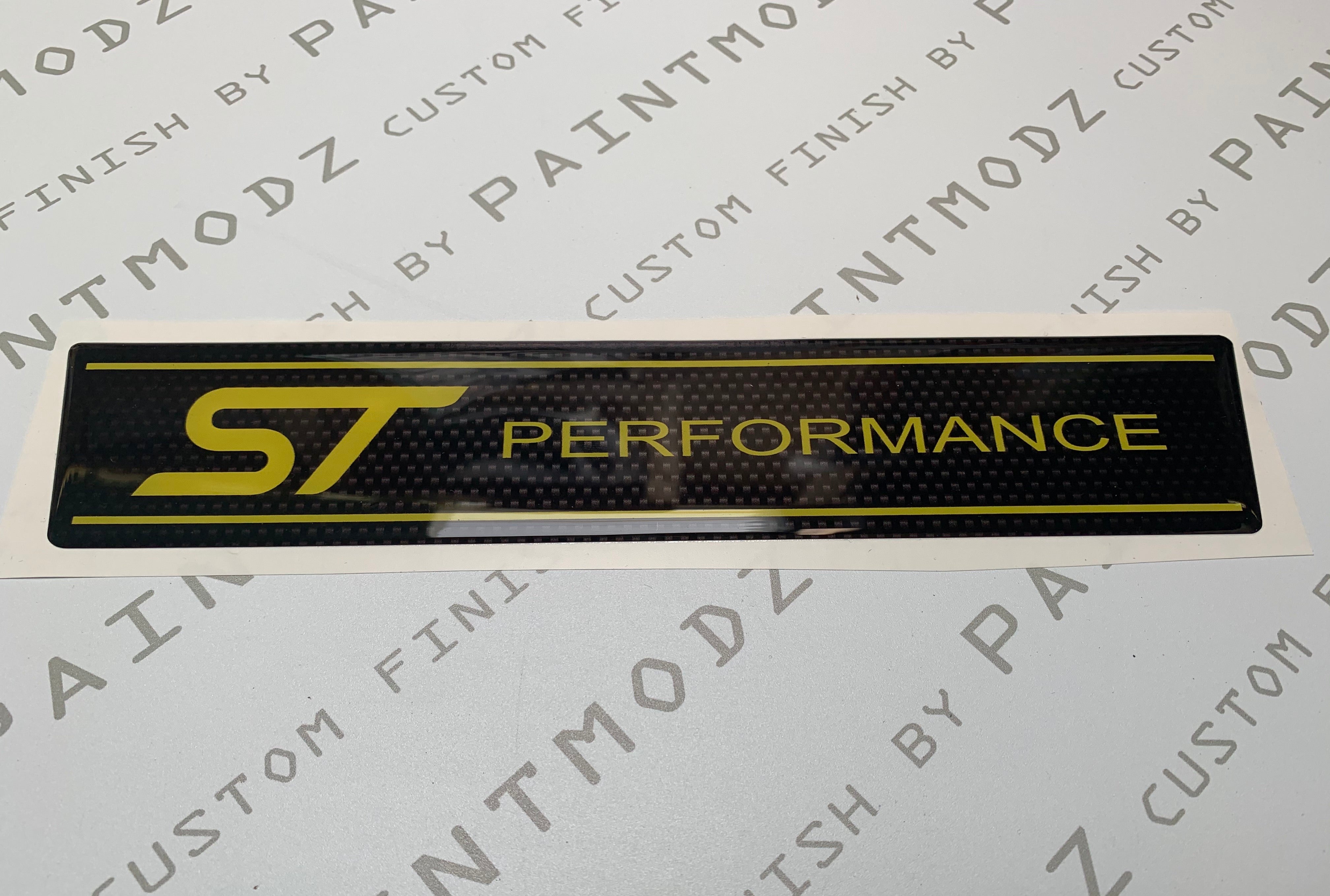 Engine Cover Gel Badge - MK3/3.5 Focus ST