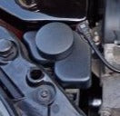 Proform Servolenkungsbehälter-Abdeckung – Mk6 Ford Fiesta (Kunststoffoberflächen)