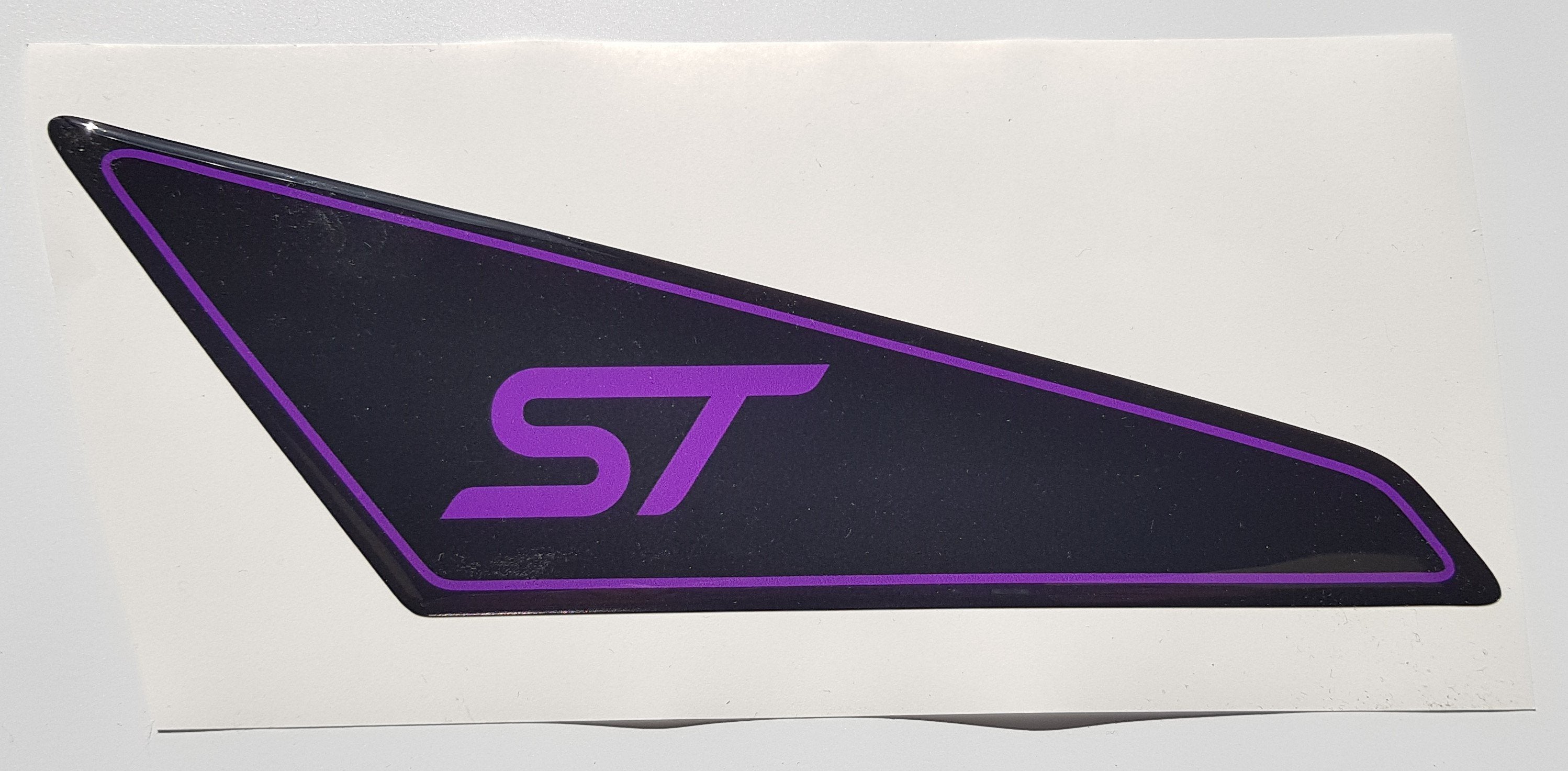 Badge en gel pour capot moteur - Fiesta MK7.5 ST180 ST200