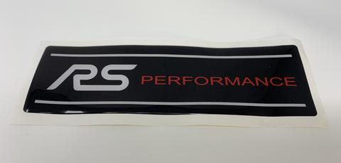 Liquidation - Badge en gel pour cache moteur - Focus ST/RS MK3.5