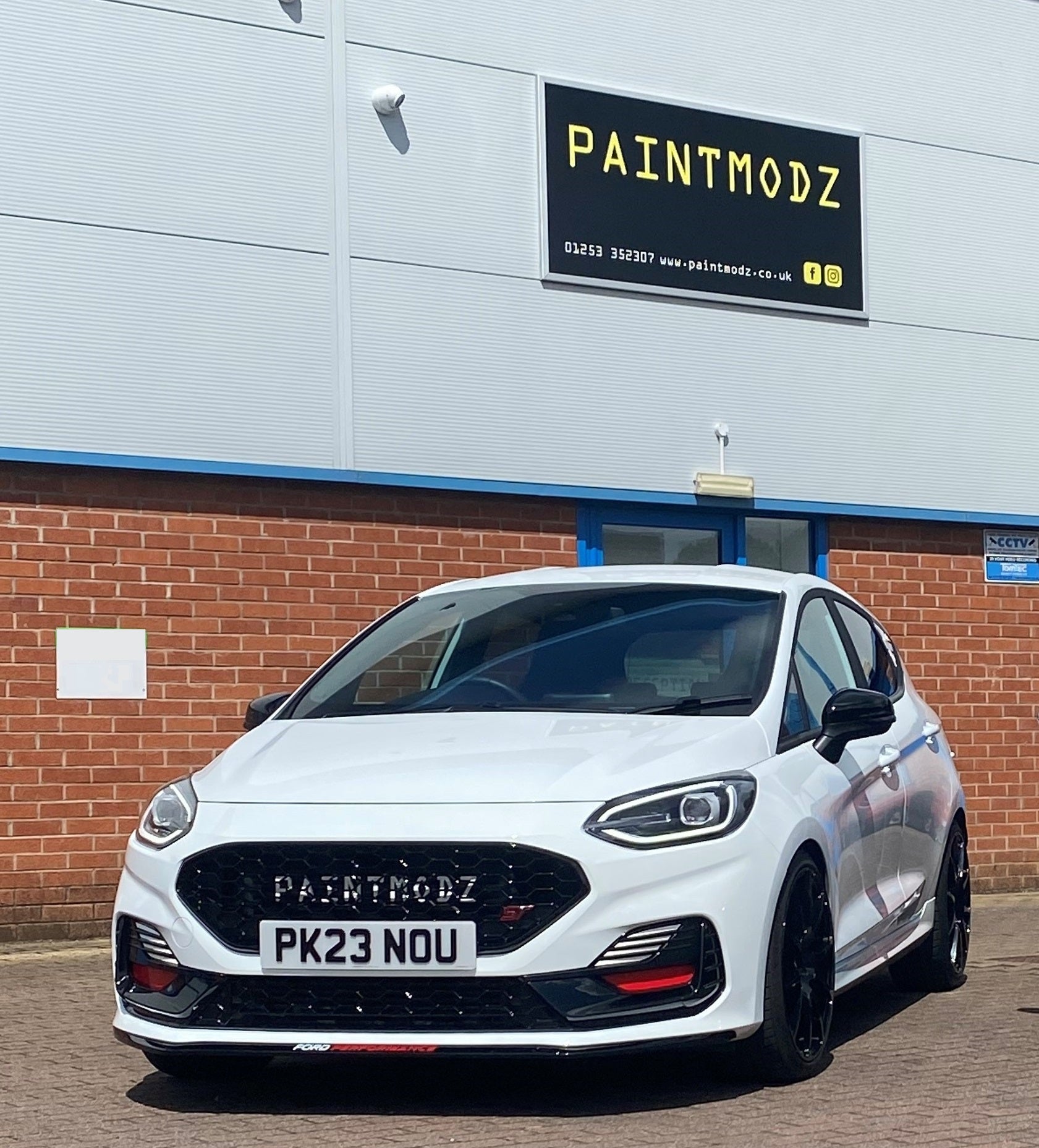 Mk8.5 Fiesta exteriror mods from Paintmodz UK