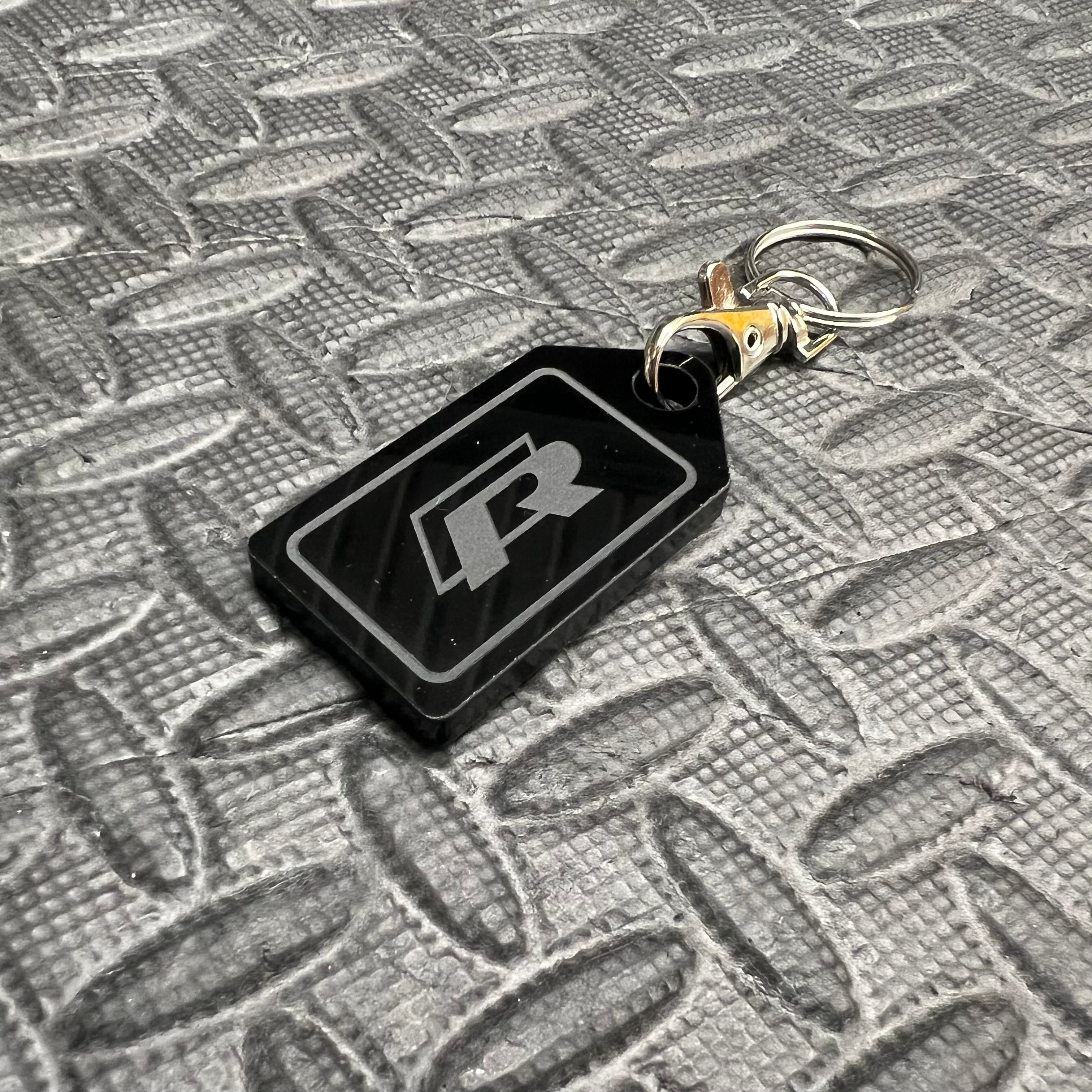 Laser Engraved Keyring