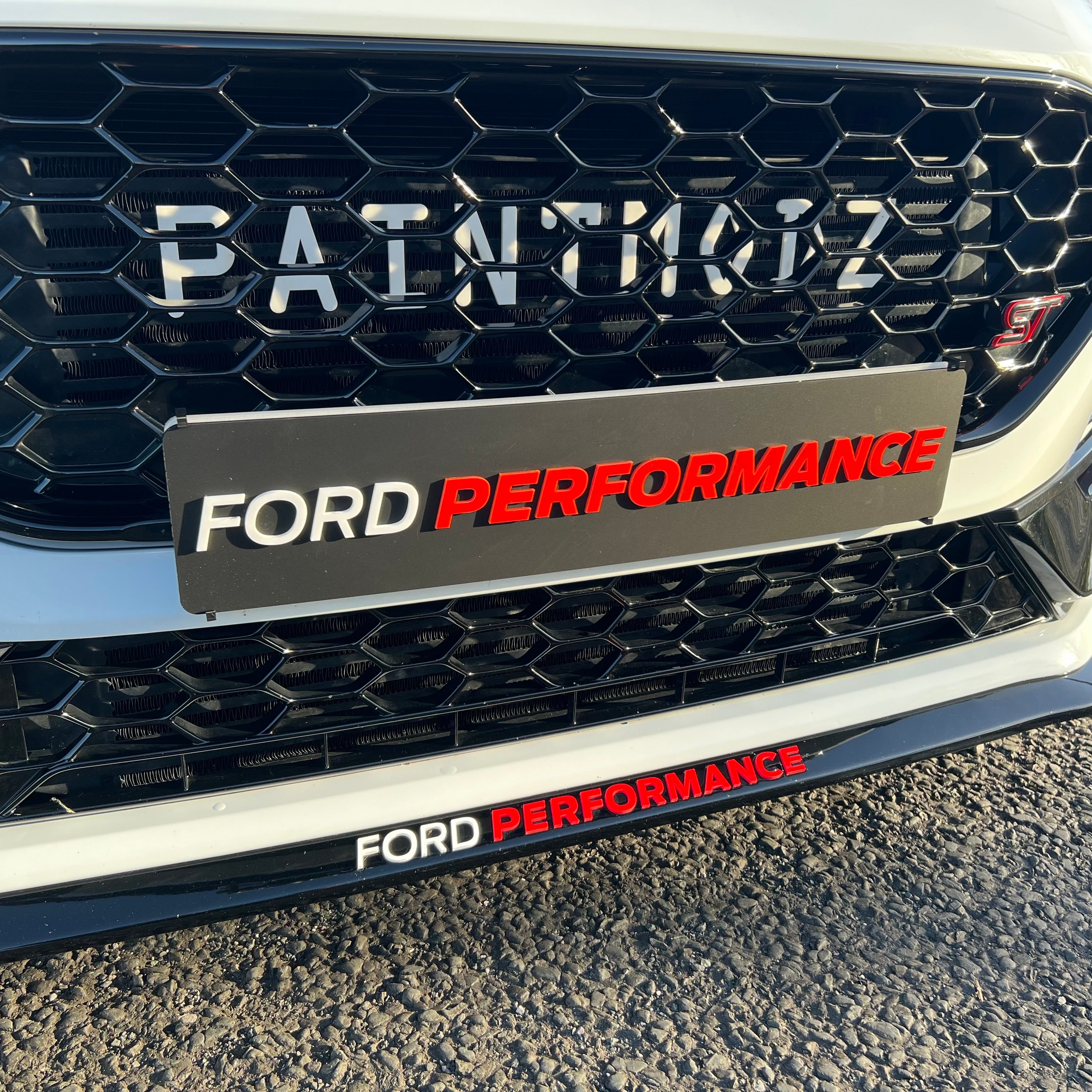 Ford Performance Vehicle Show Plate (4D Acrylic)