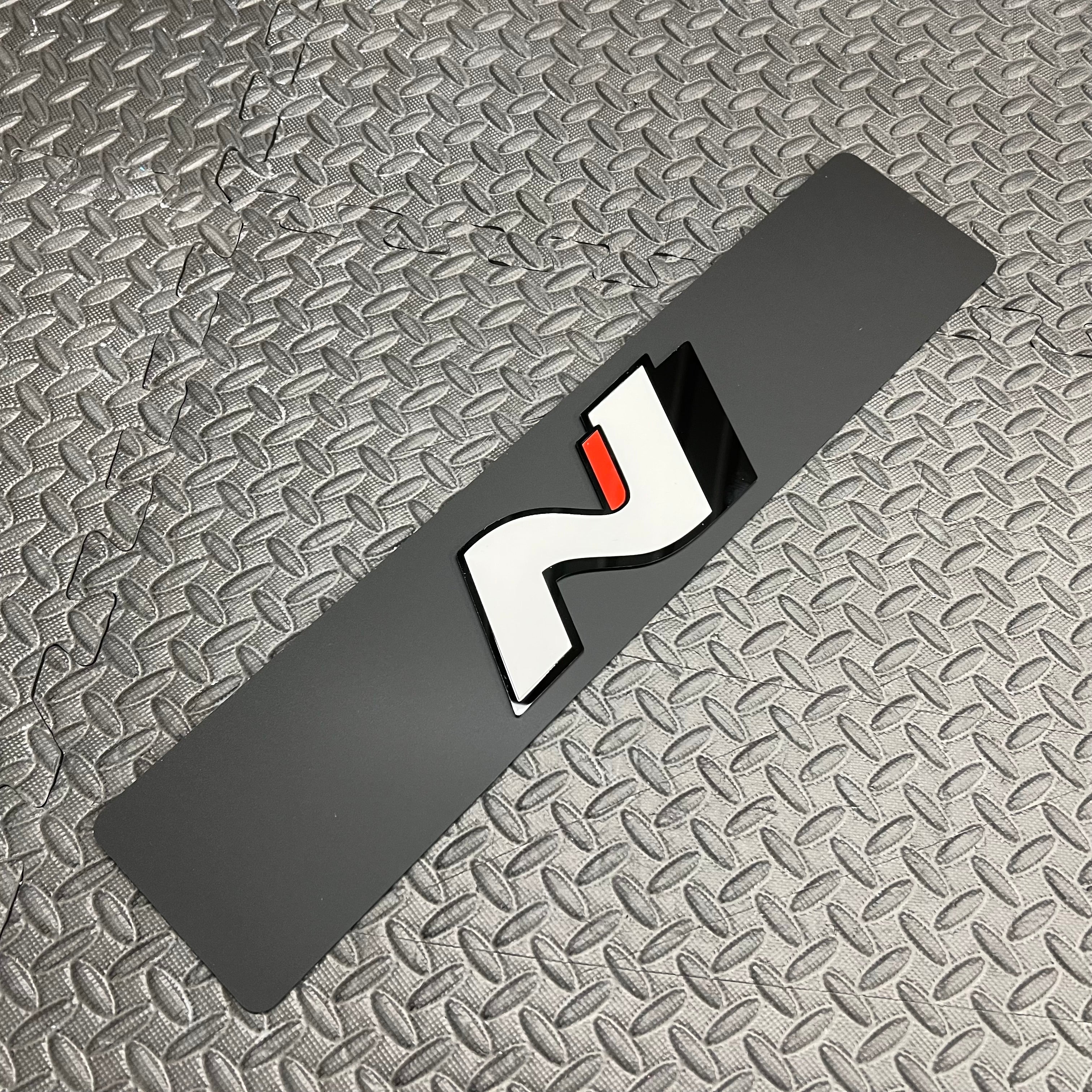 Hyundai N Vehicle Show Plate (4D Acrylic)