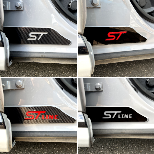 Mk2 Puma ST Totpedal / Fußstützenplatte (4D-Acryl)