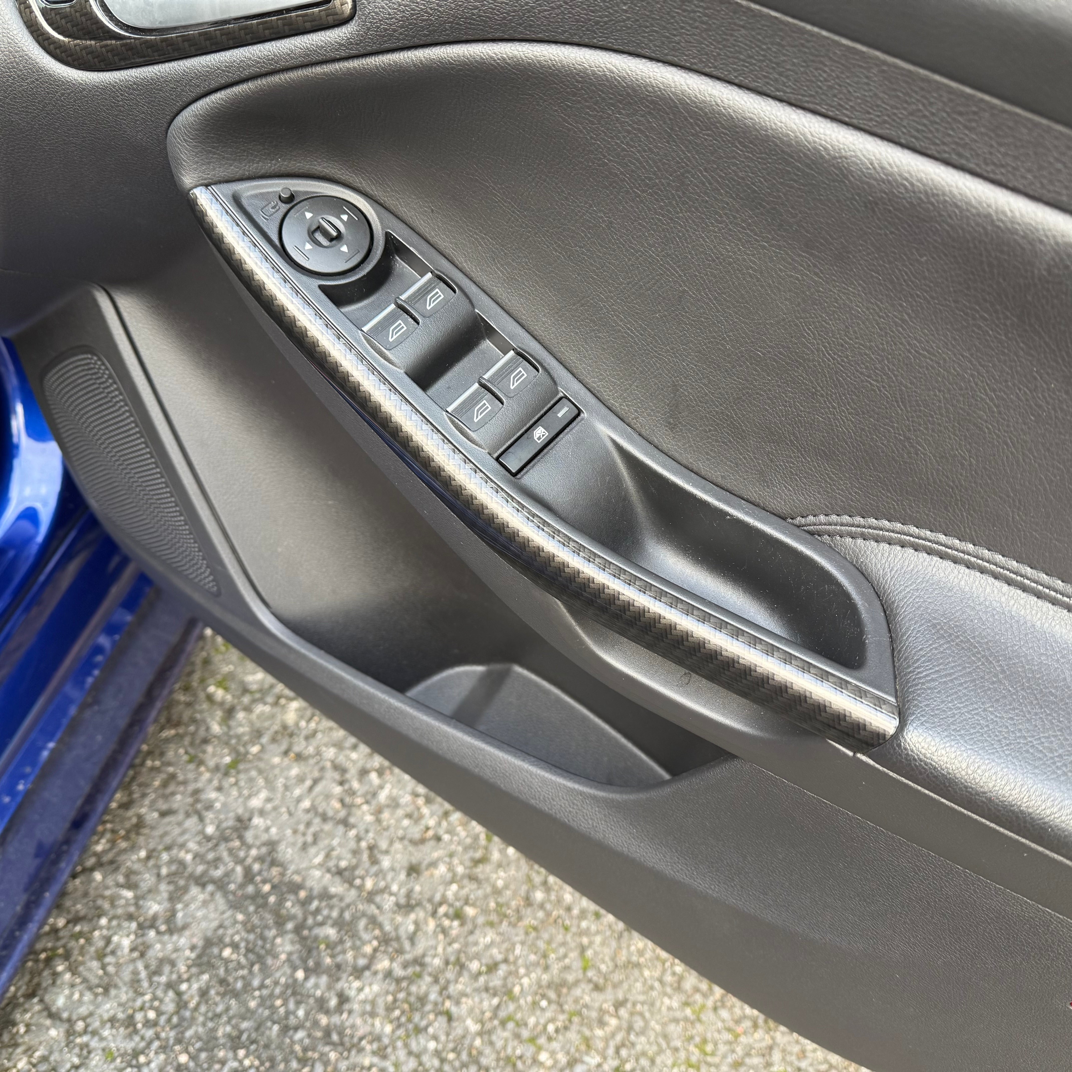 Genuine Ford Interior Front Door Handle Trims - Mk3/3.5 Ford Focus (Painted/Hydrodipped Finishes)