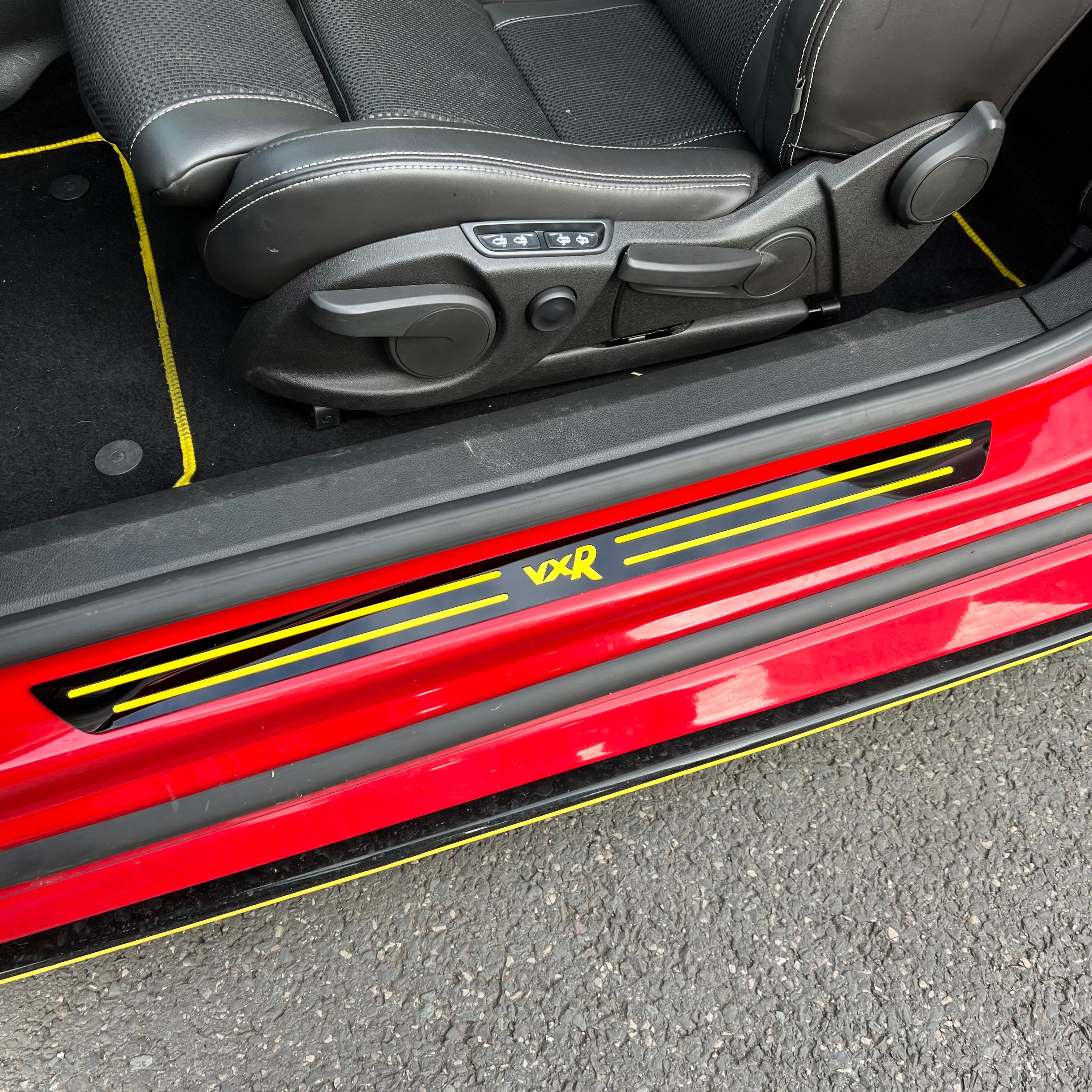 Corsa D / Astra J VXR Door Sill Strip Plates