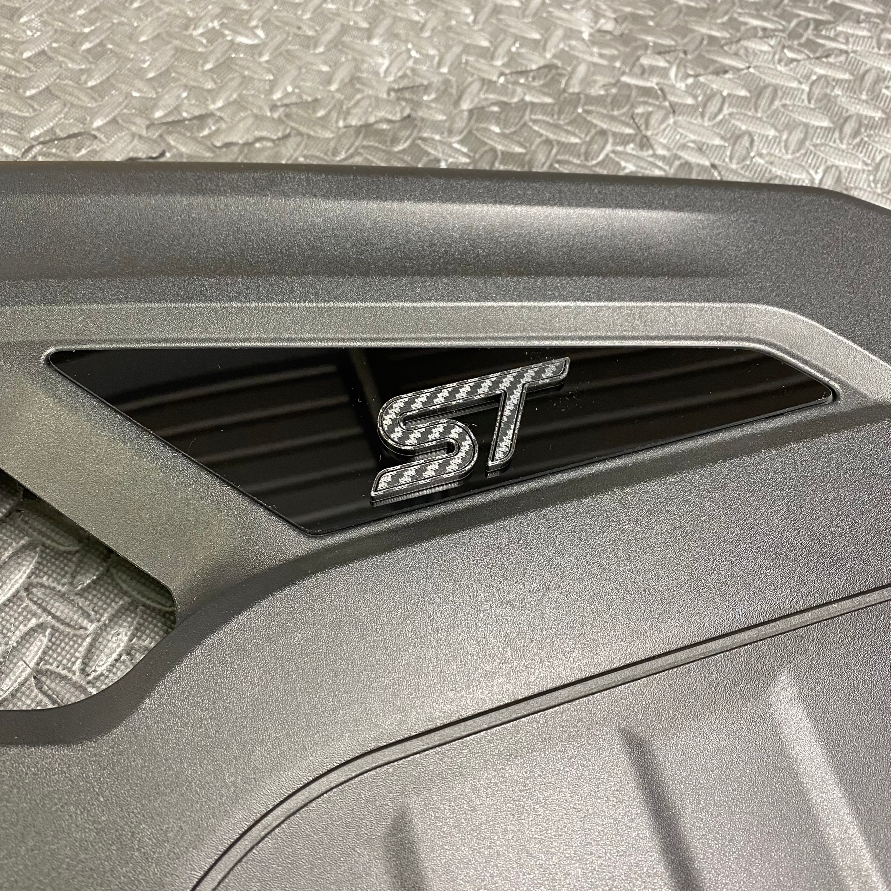 Proform Engine Cover Badge Plate With 3D Logo - Mk7.5 Fiesta ST