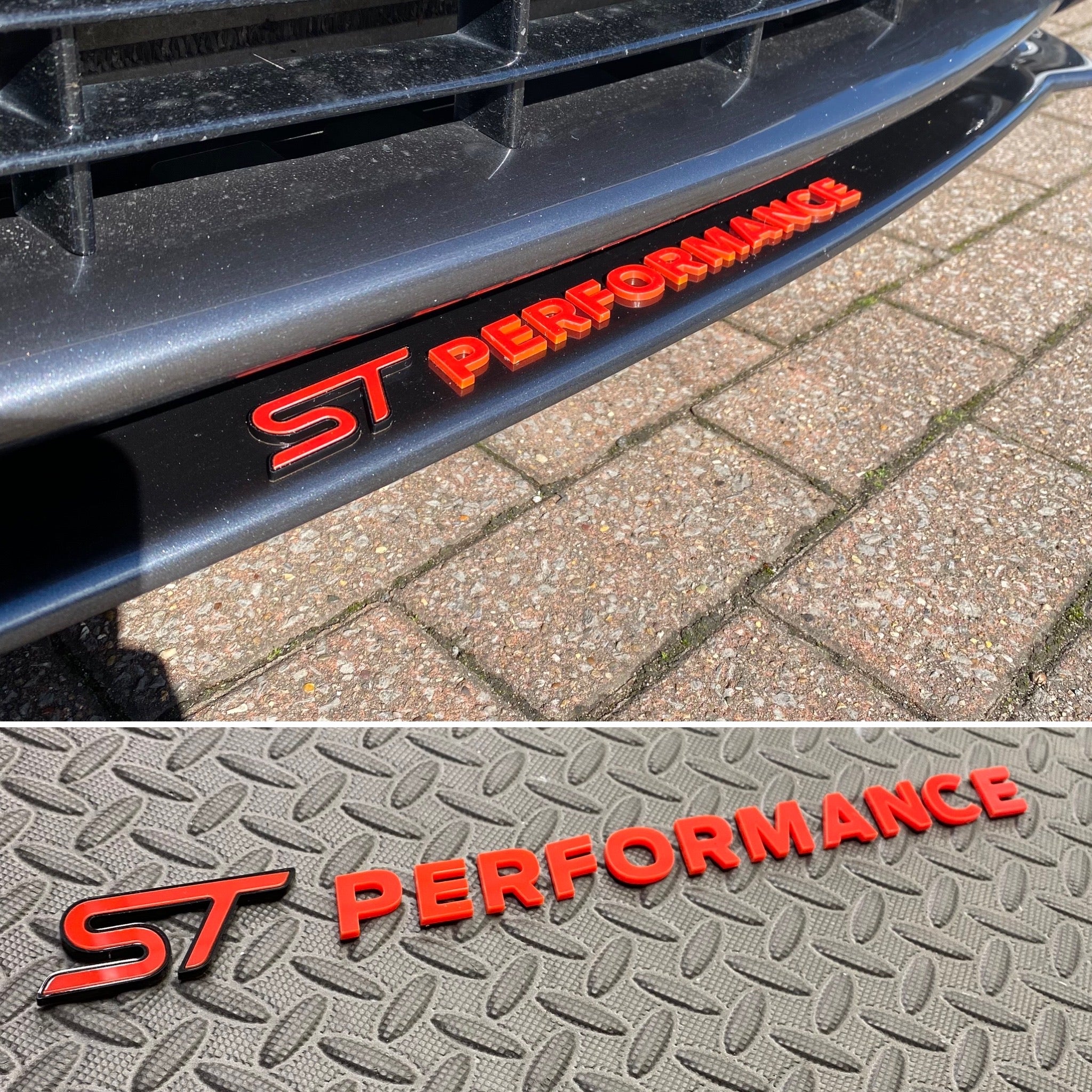 ST Performance Acrylic 4D Lettering