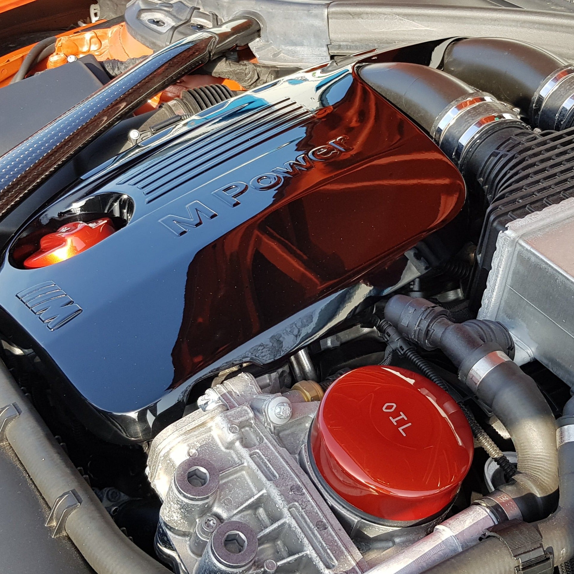 BMW Engine Cap Cover Kit - M2 Competition / M3 / M4 (S55 Engine) BMW Engine Cap Cover Kit - M2 Competition / M3 / M4 (S55 Engine)