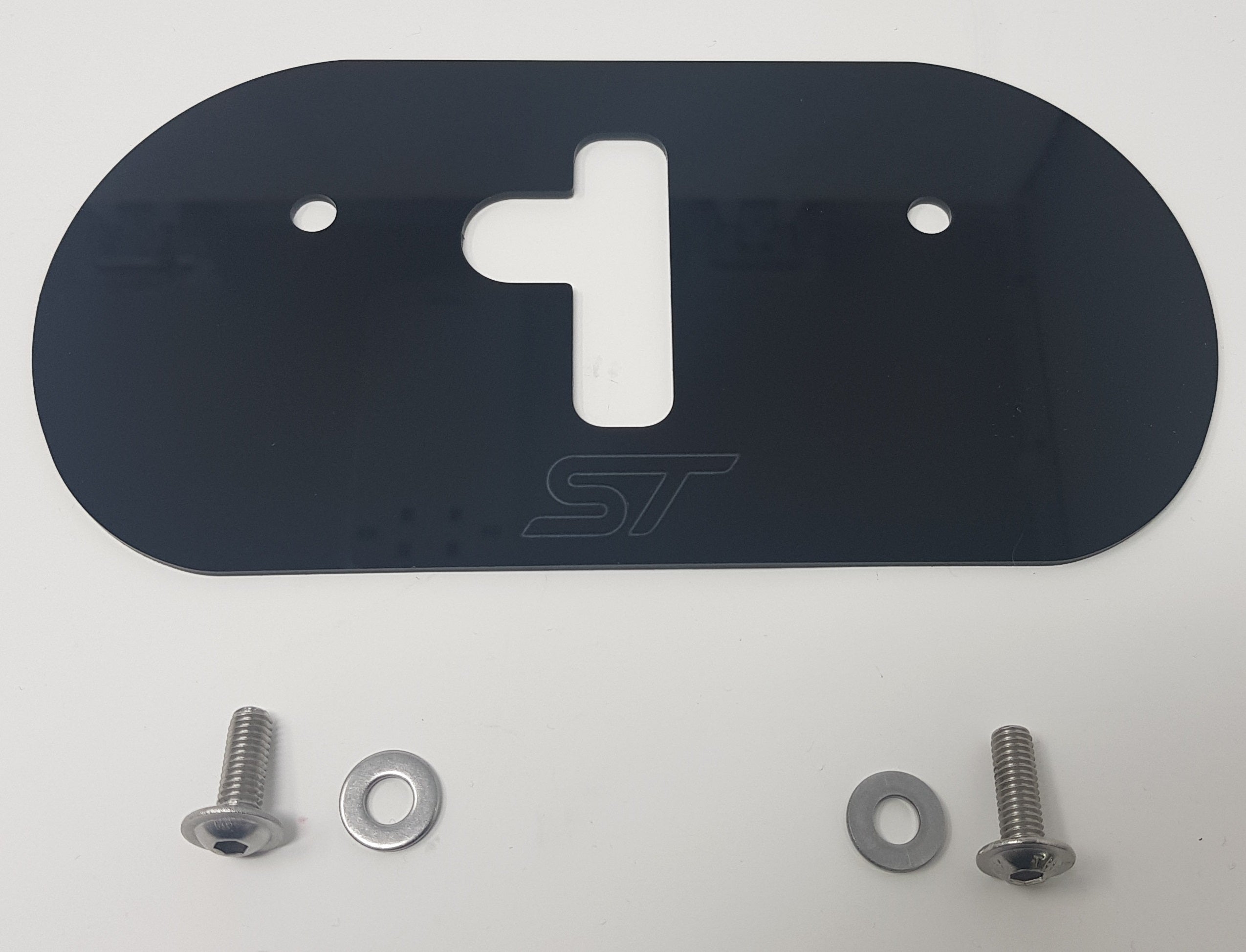 Engraved Proform Upper Bonnet Catch Plate - Mk7.5 Fiesta