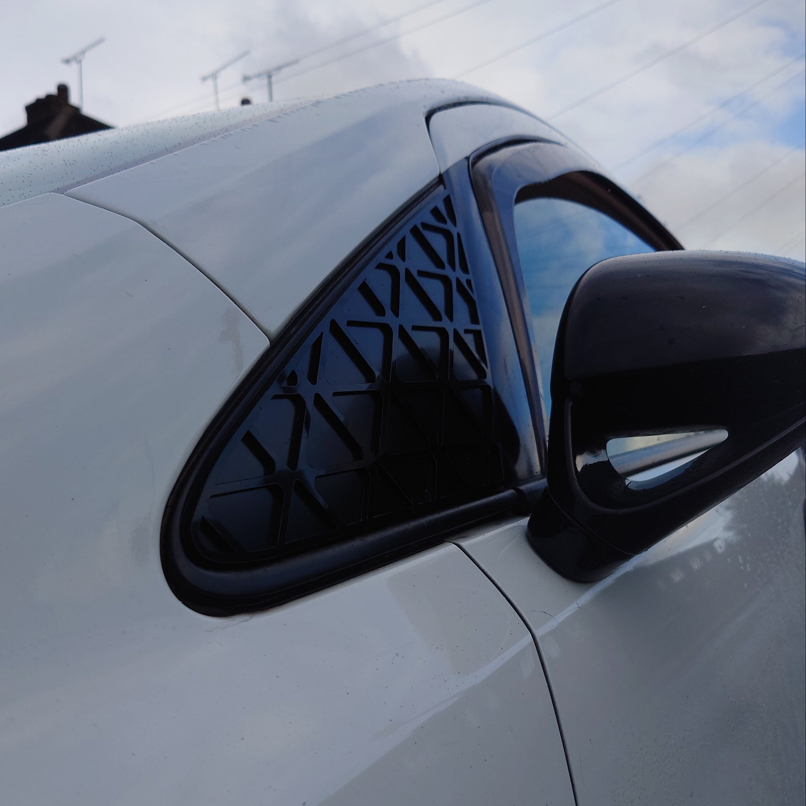 Vauxhall / Opel Corsa D /  E (inc VXR OPC) Front Quarter Window Inserts (Pair)