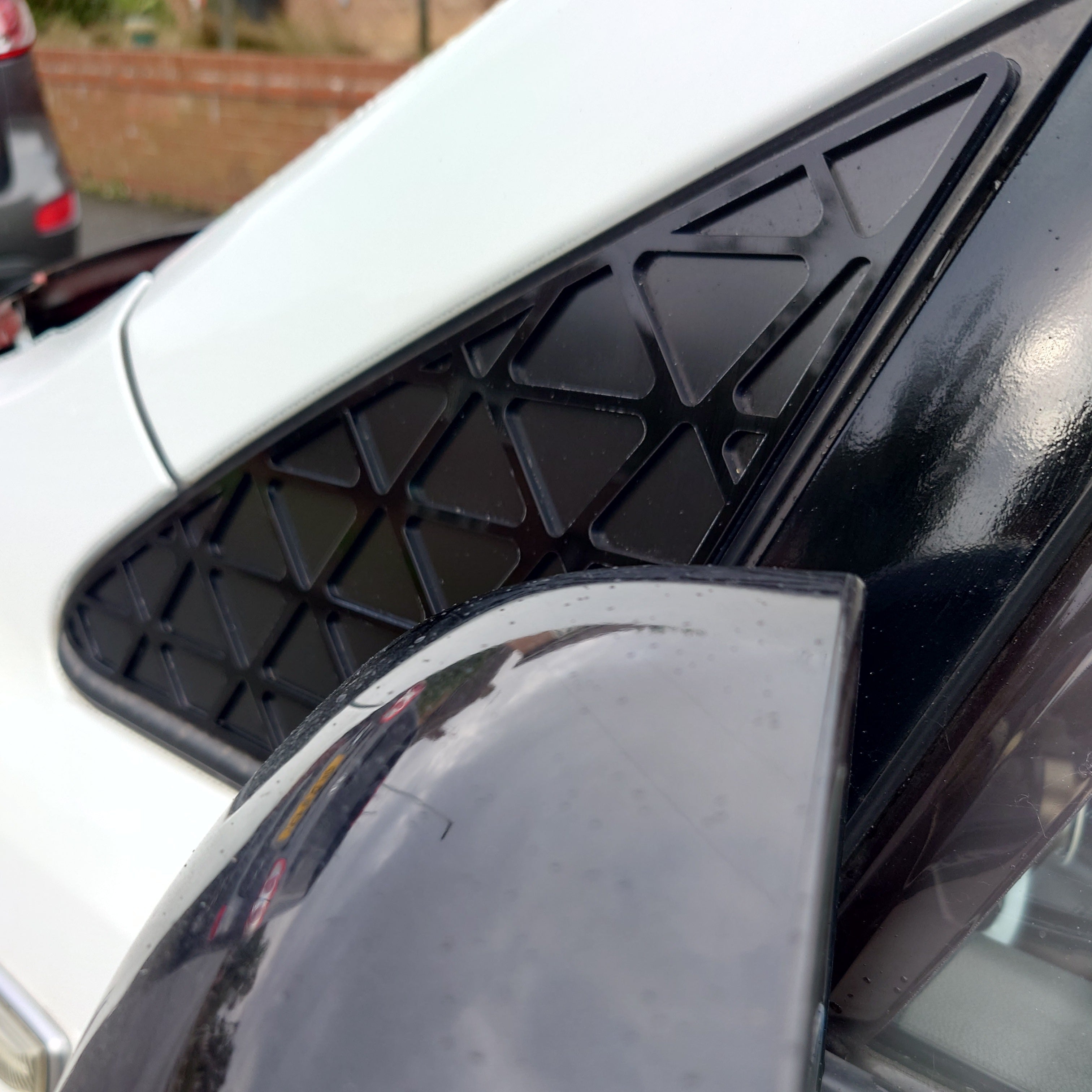 Vauxhall / Opel Corsa D /  E (inc VXR OPC) Front Quarter Window Inserts (Pair)