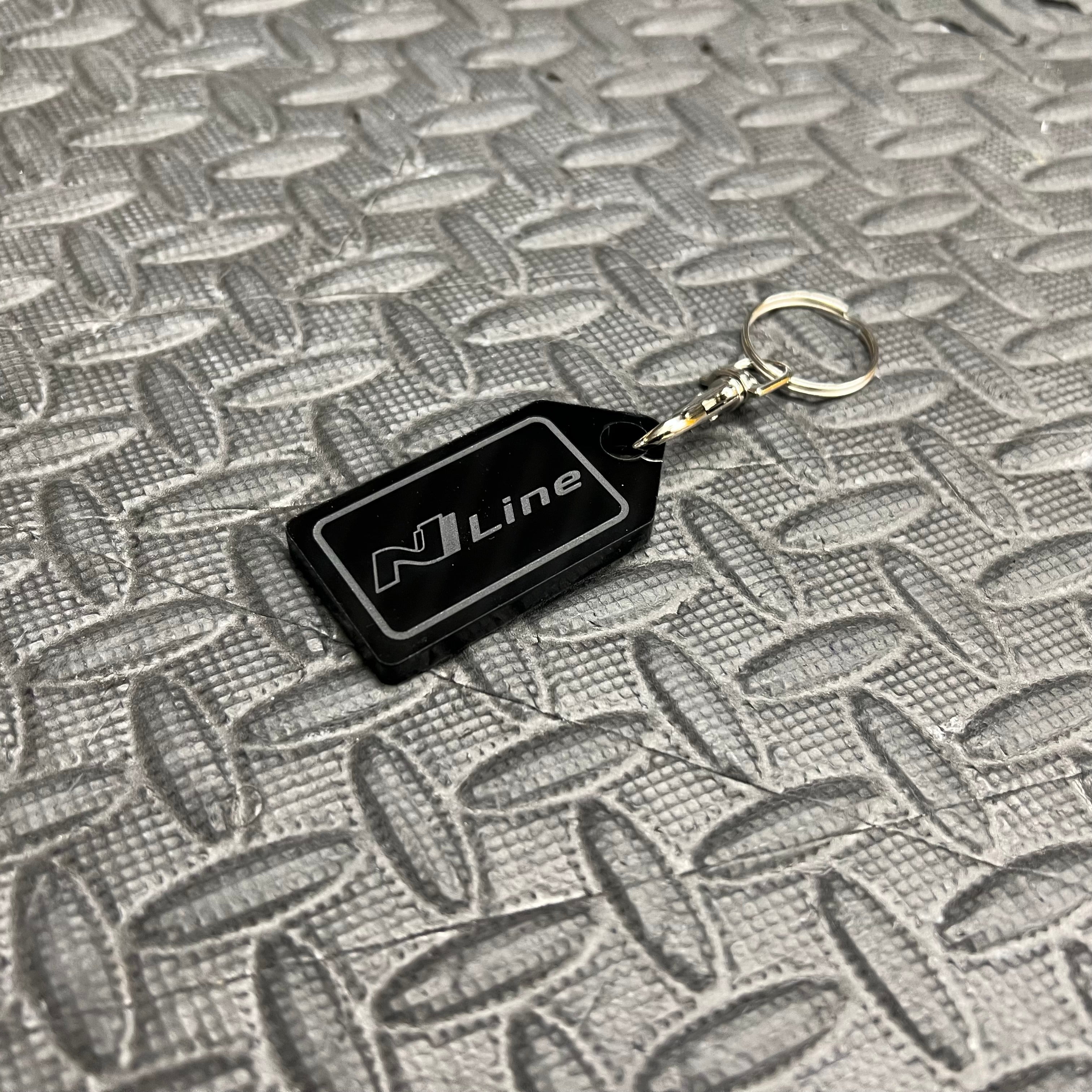 Laser Engraved Keyring