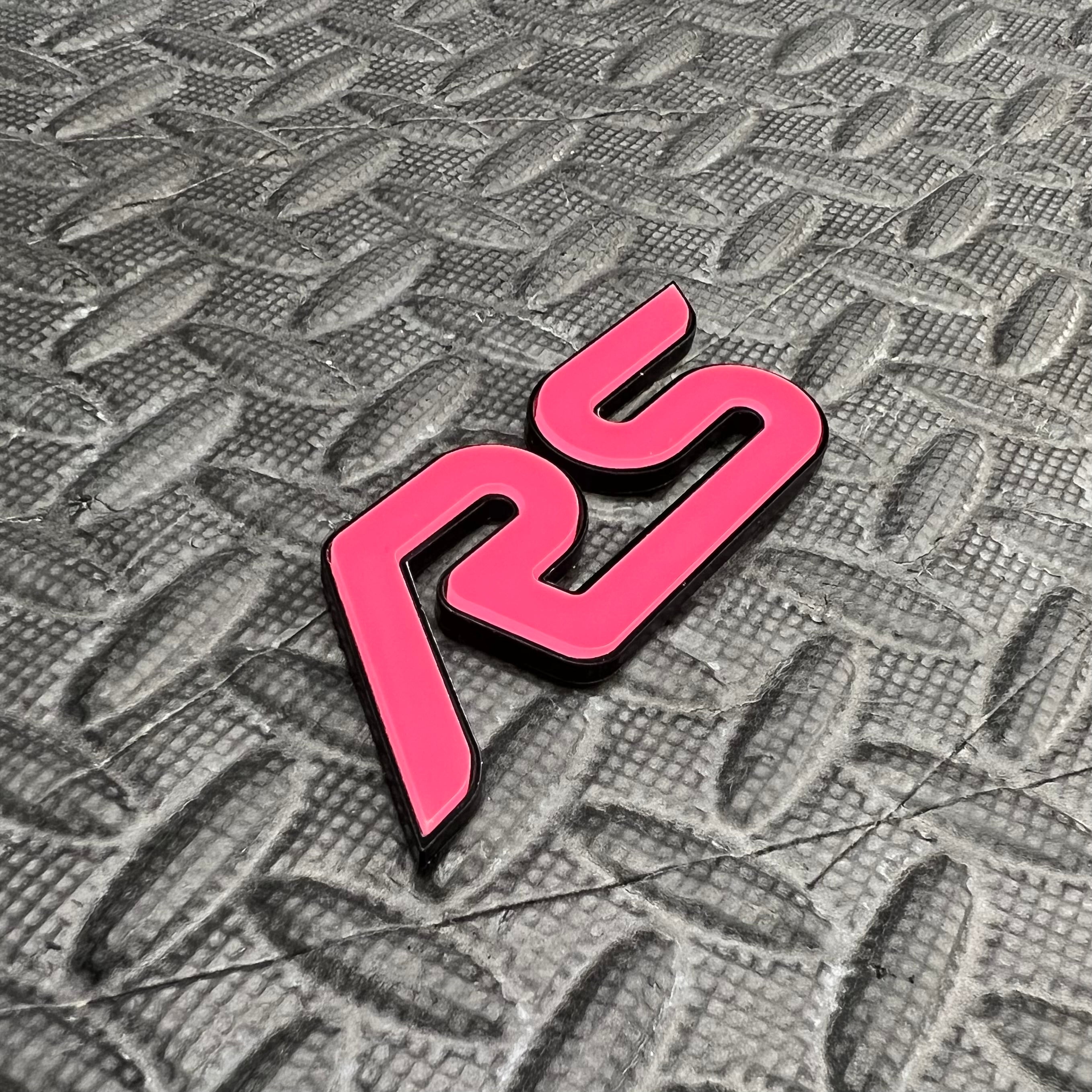 RS Performance Acrylic 4D Lettering