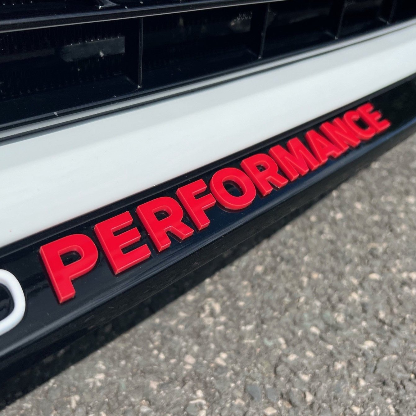 Ford Performance Acrylic 4D Lettering