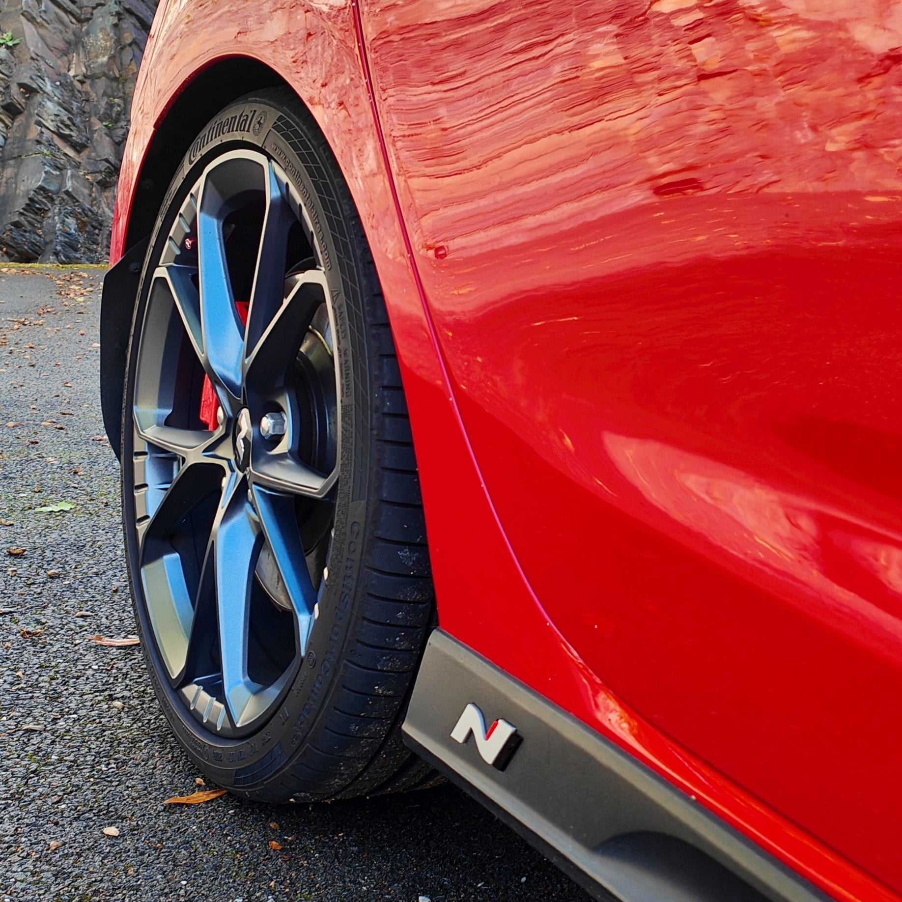 Hyundai i30N (Facelift) Seitenschweller-Acryl-Embleme (Paar)