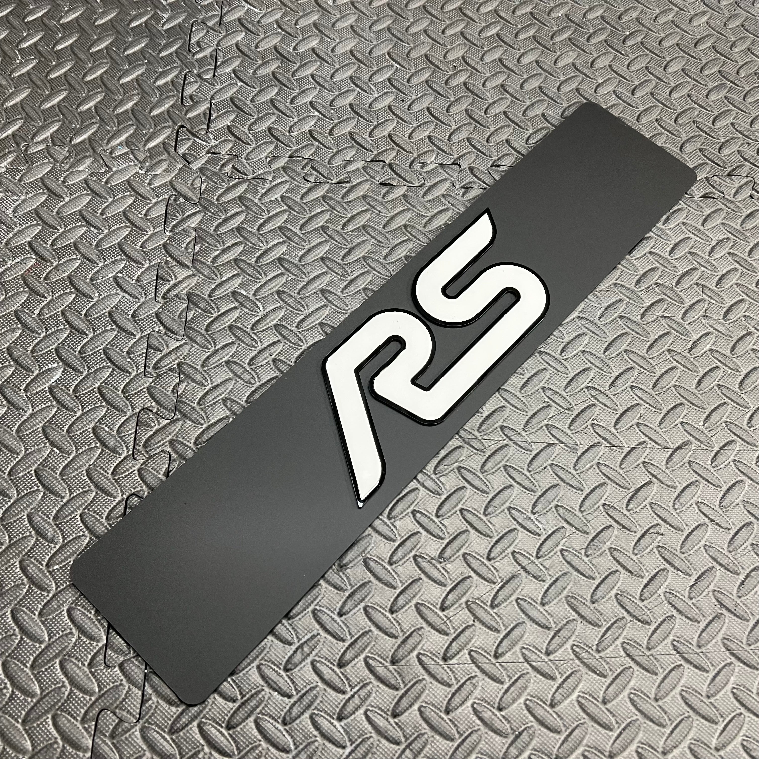 RS Vehicle Show Plate (4D Acrylic)