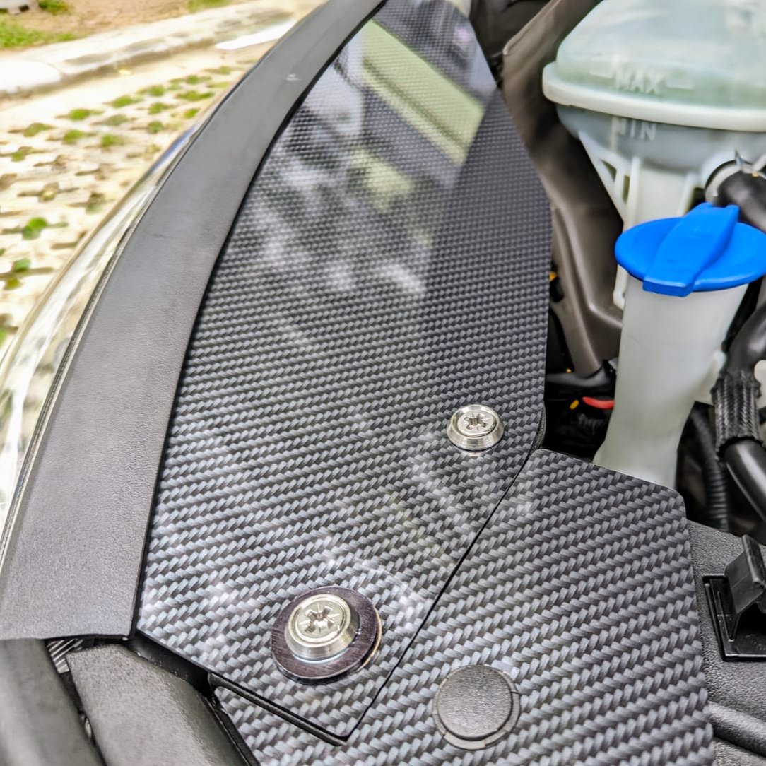 Proform Slam Panel End Covers - Hyundai i30 (Plastic Finishes)