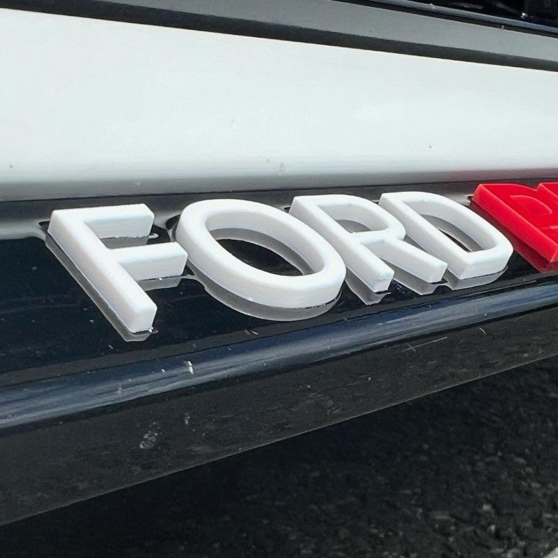 Ford Performance Acrylic 4D Lettering